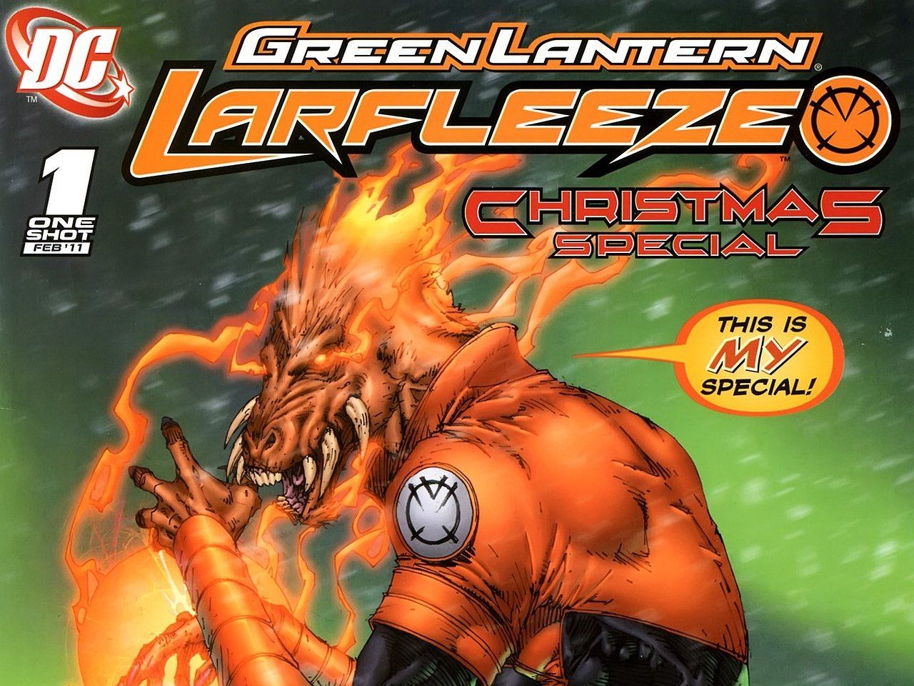 Green Lantern: Larfleeze HD Wallpaper