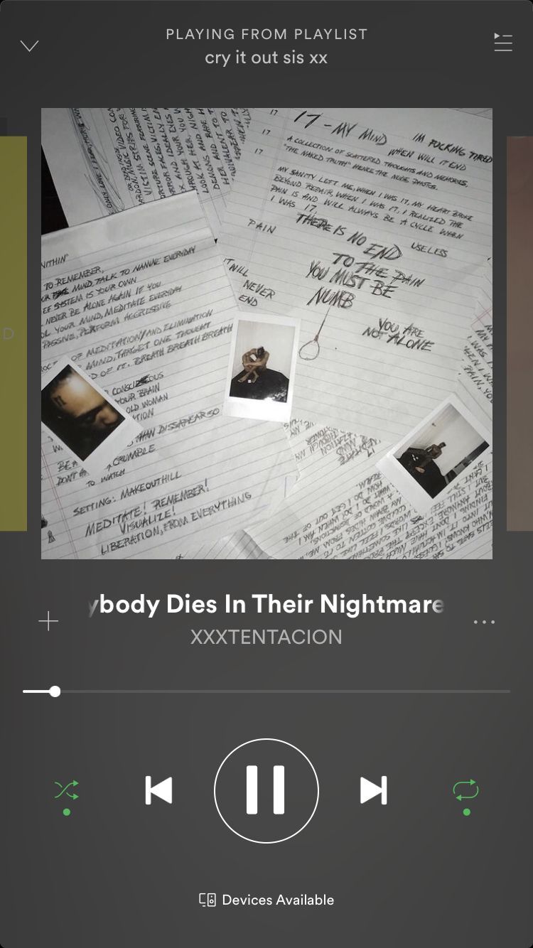 Everybody dies in their nightmares is such an amazing song <3
