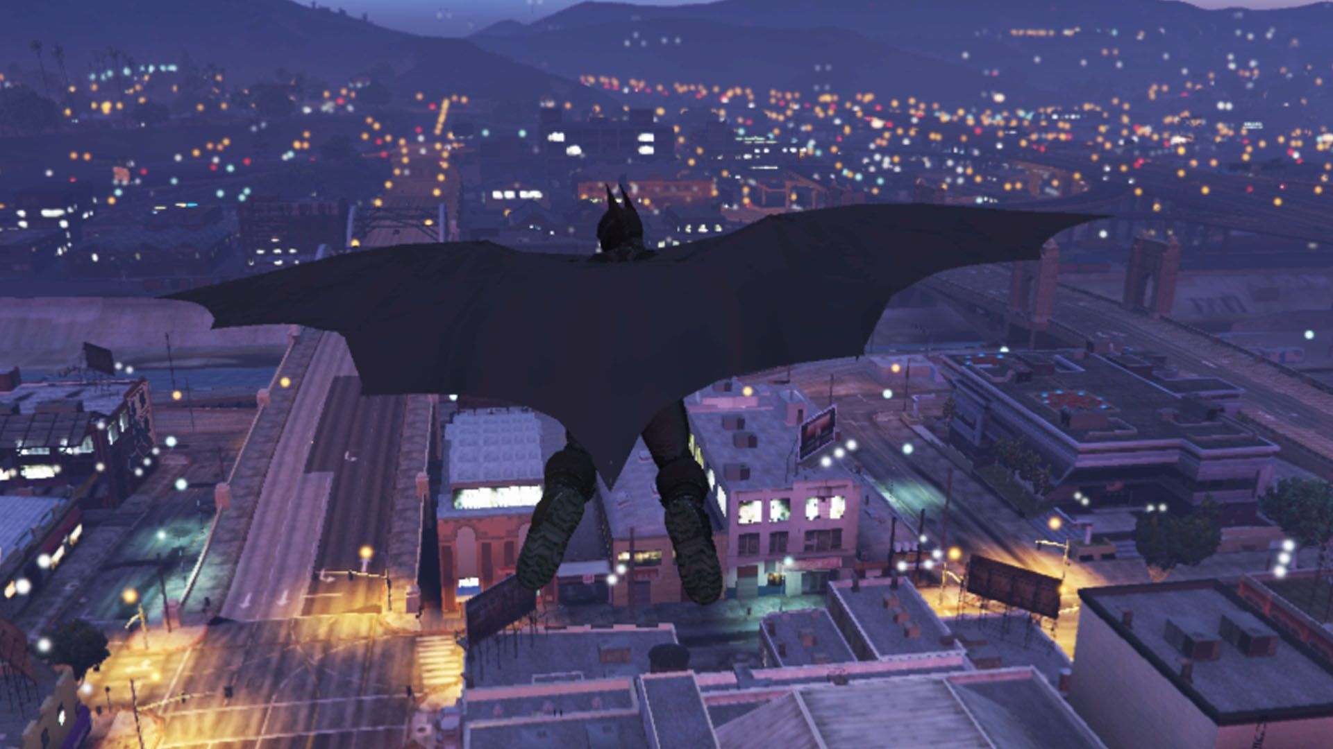 Bat Glider (Batman Wing Suit)