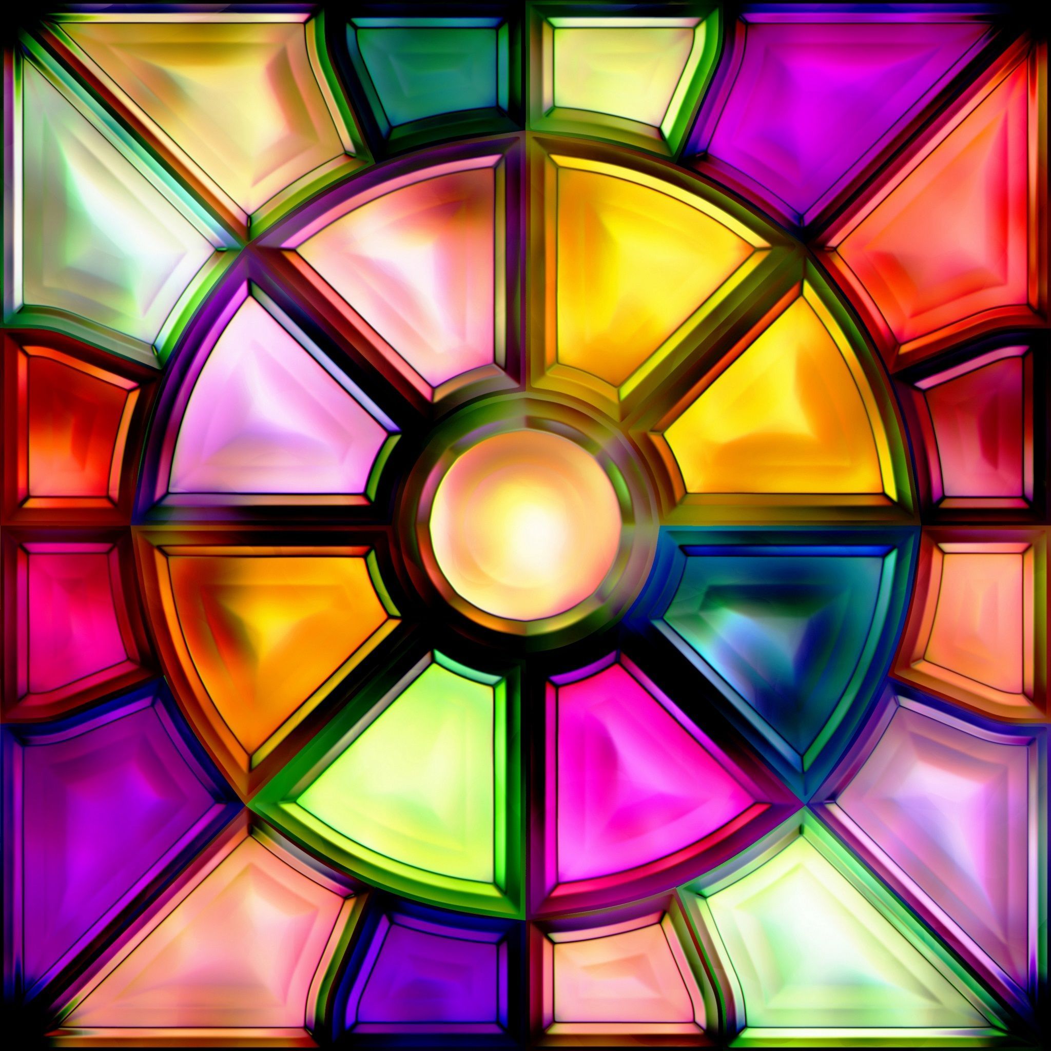 Rainbow Glass Wallpapers - Wallpaper Cave