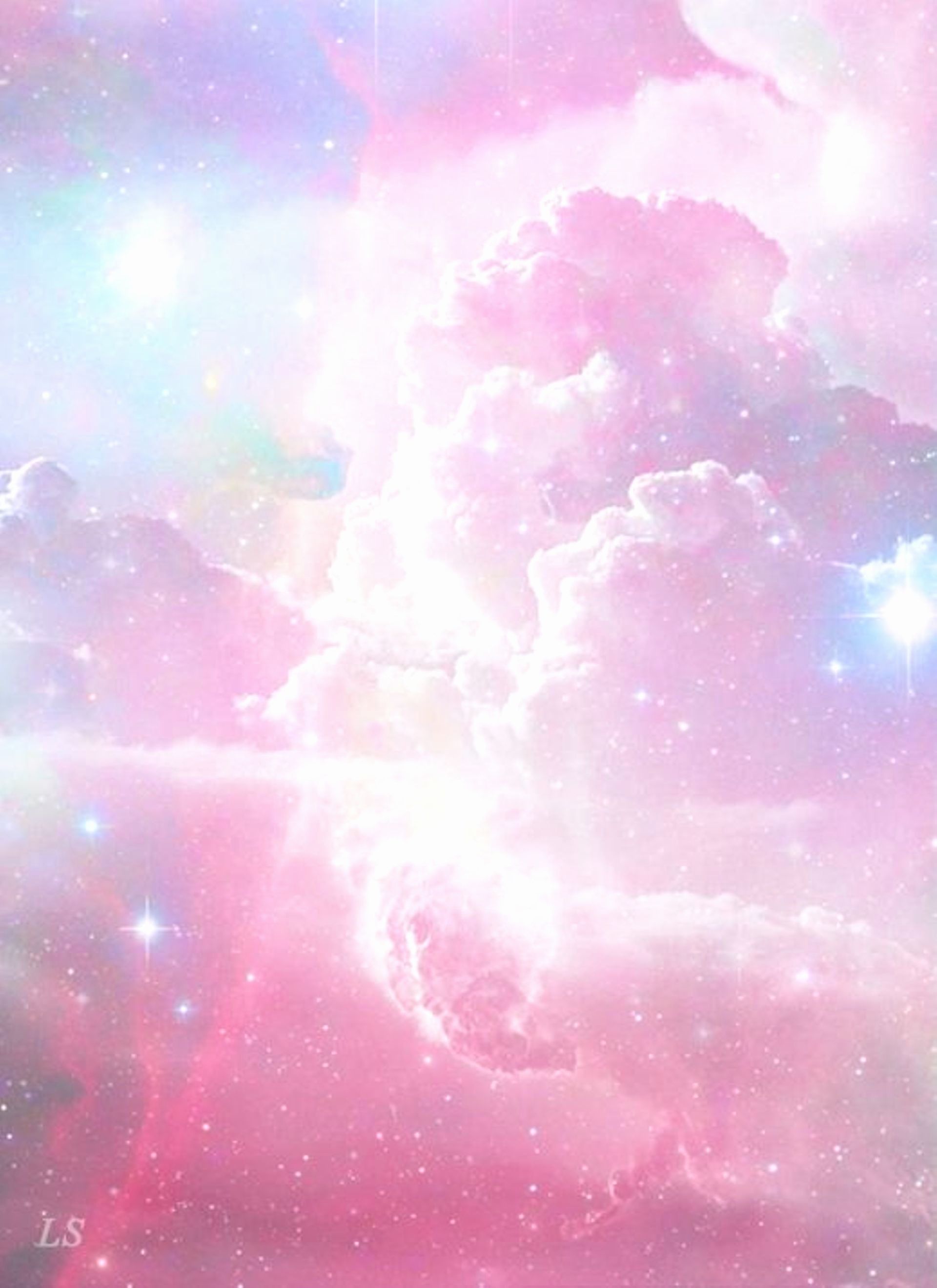 Pink Galaxy Wallpaper Inspirational Pastel Colors Background 54