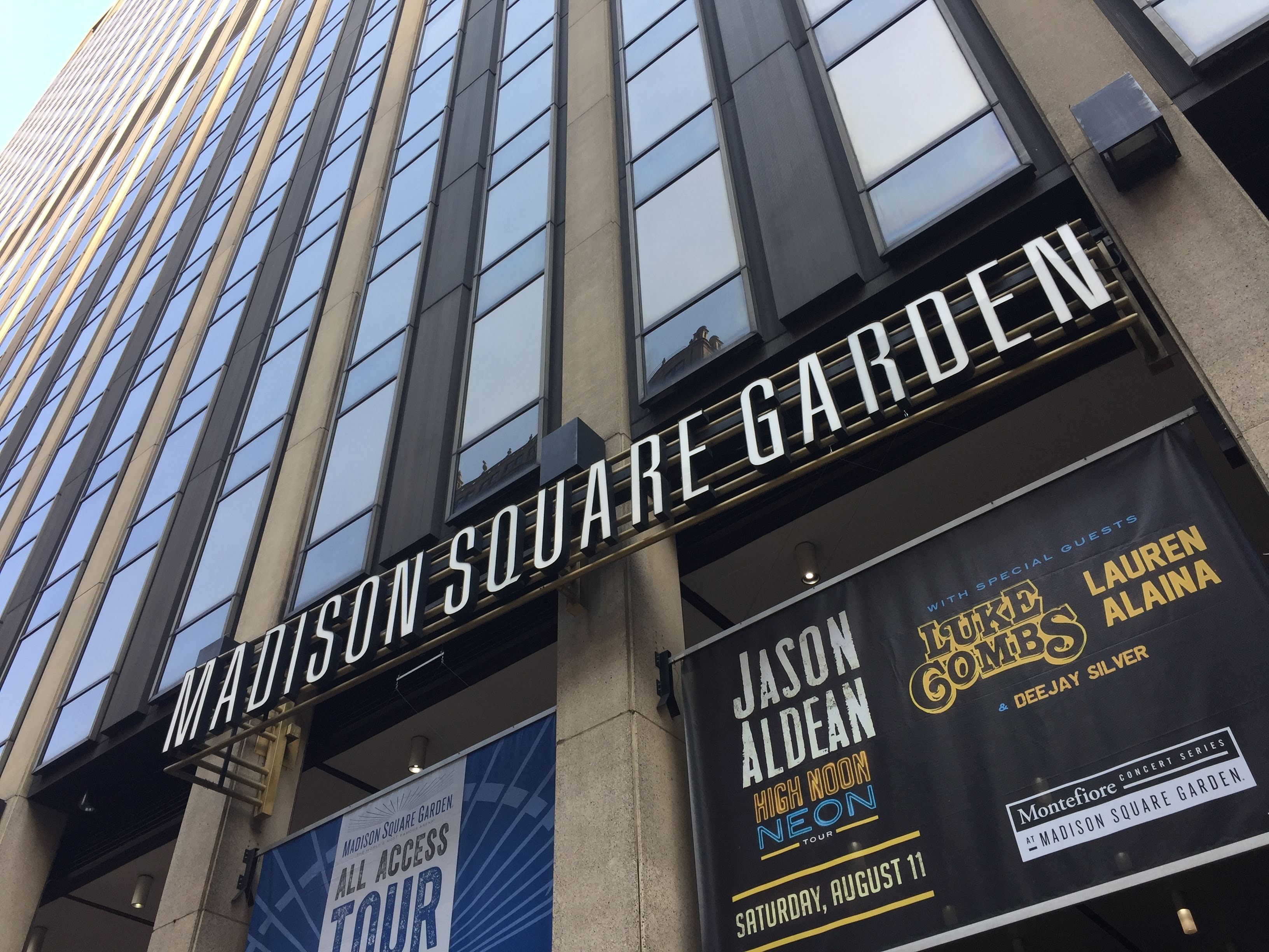 Free of Madison Square Garden