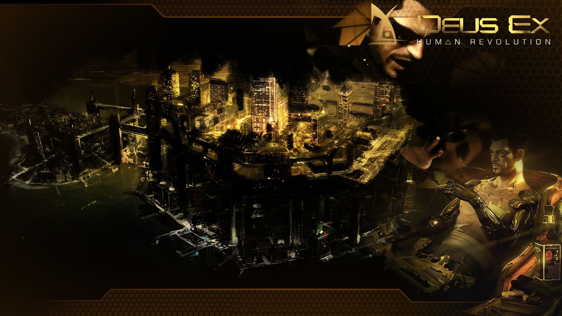 Deus Ex Human Revolution Wallpaper 2. Games wallpaper HD