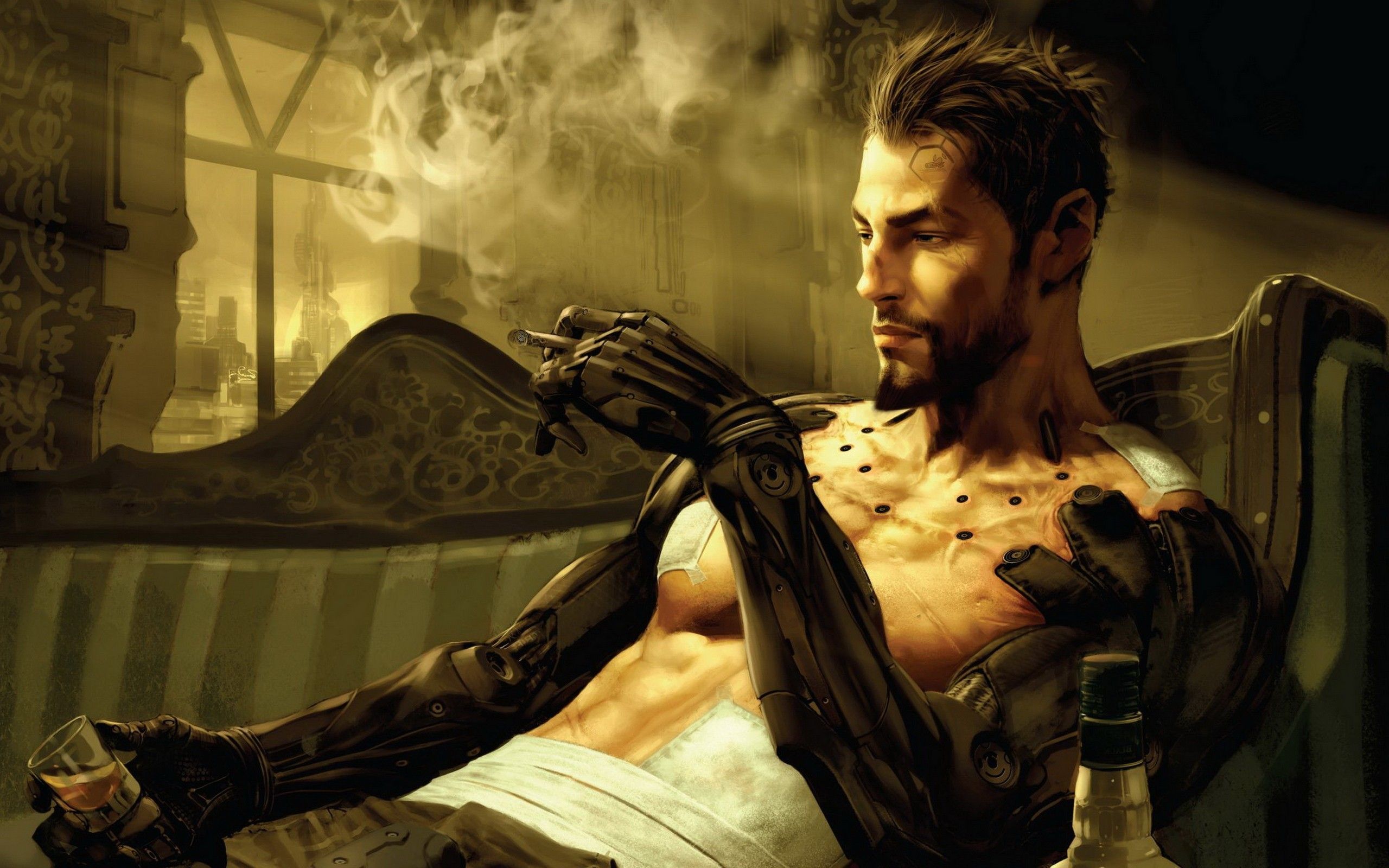 men, Cyborg, Robot, Deus Ex, Deus Ex: Human Revolution Wallpaper