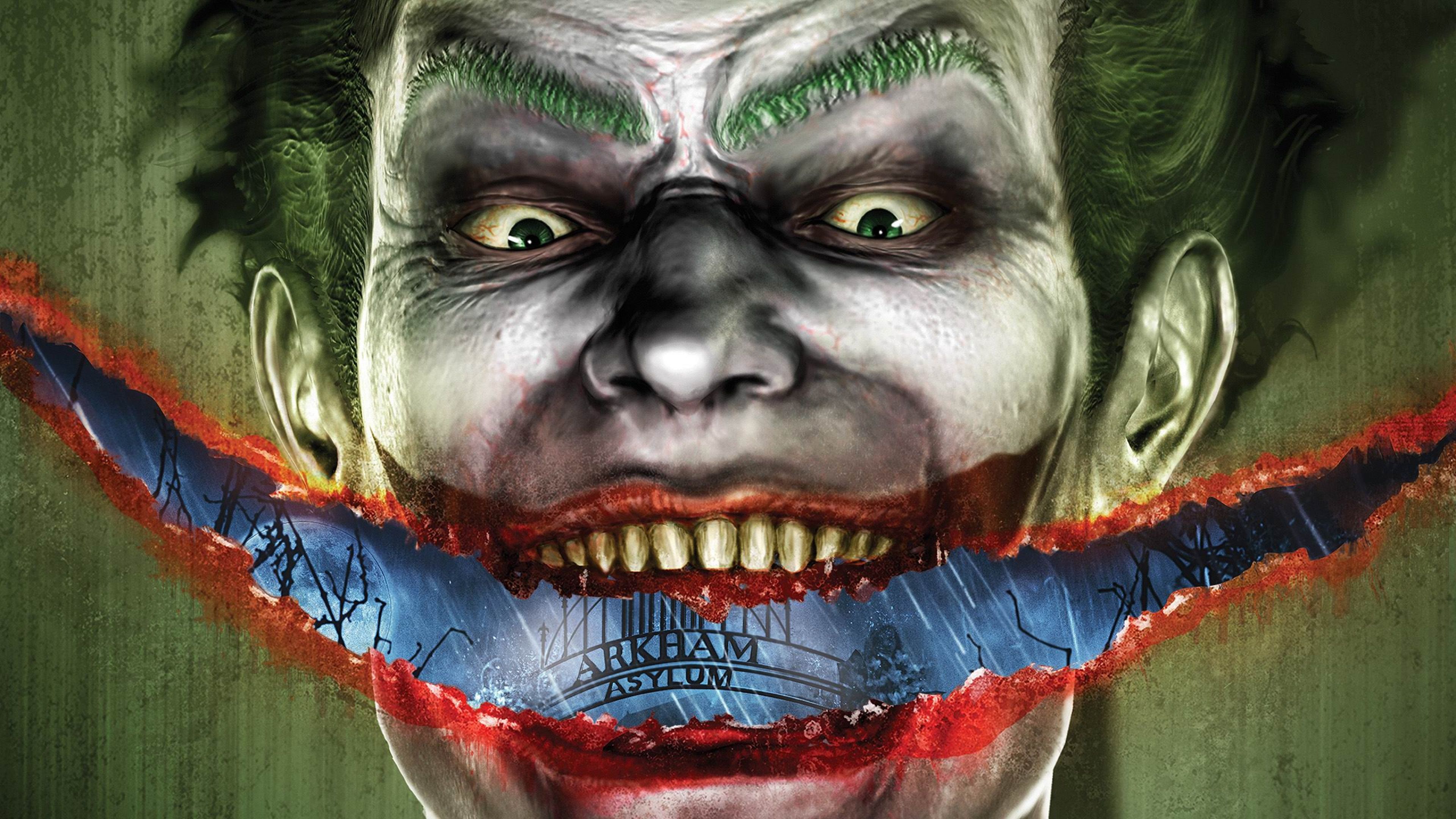Free download Wallpaper 3840x2160 Joker Batman Games 4K Ultra HD
