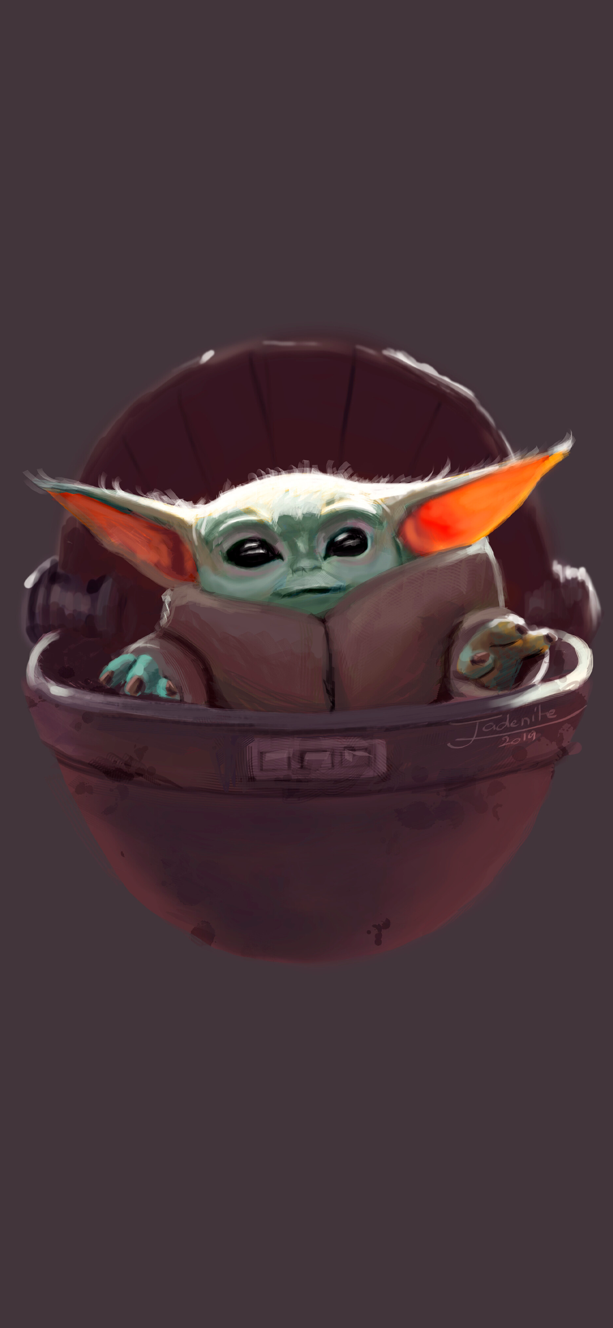 Baby Yoda iPhone Wallpaper Xr
