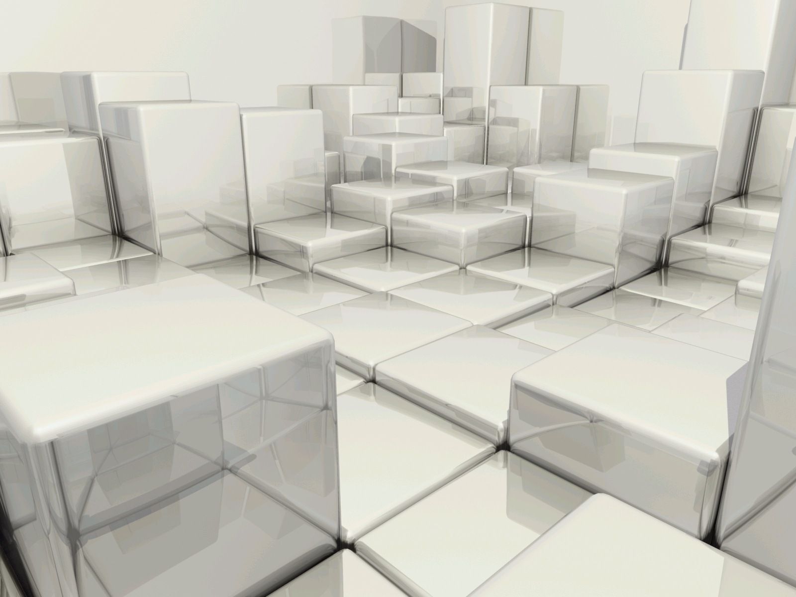 3D Abstract Cube HD Awesome Wallpaper (High Resolution) HD