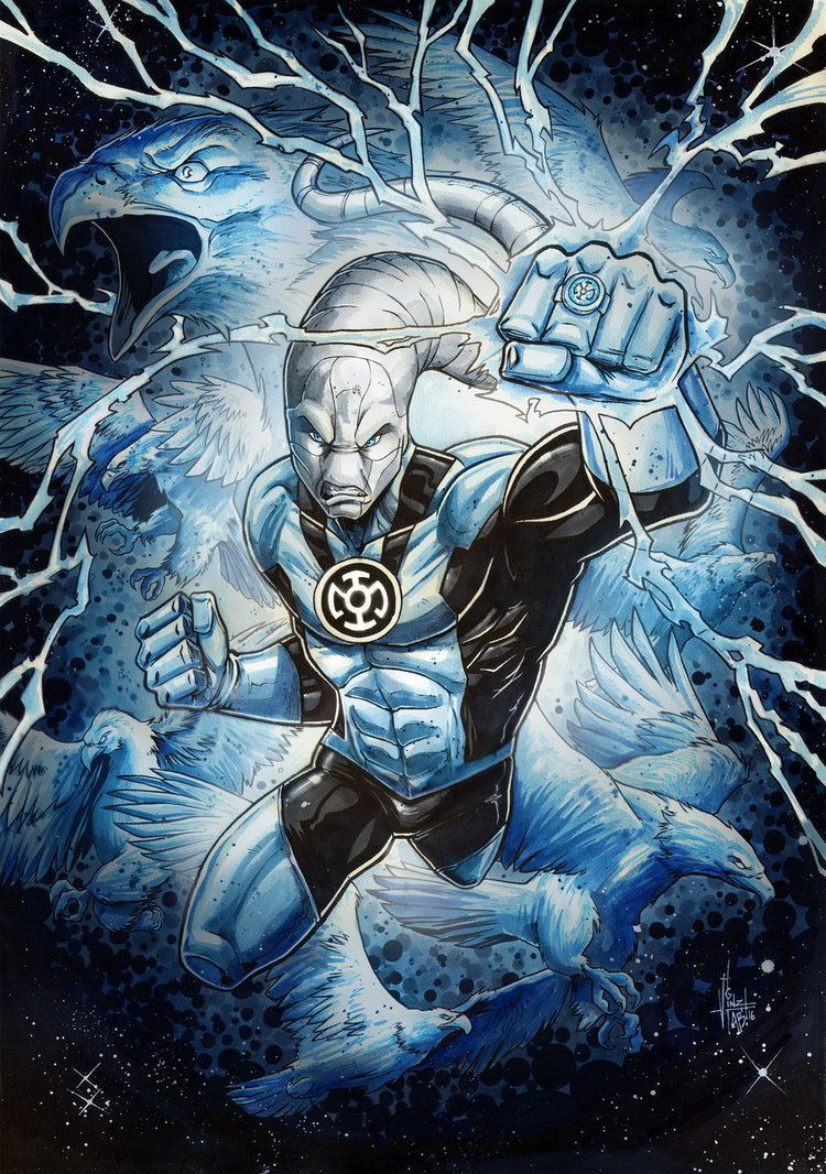 SAINT WALKER: Bluelantern. Blue lantern, Blue lantern corps, Dc comics art