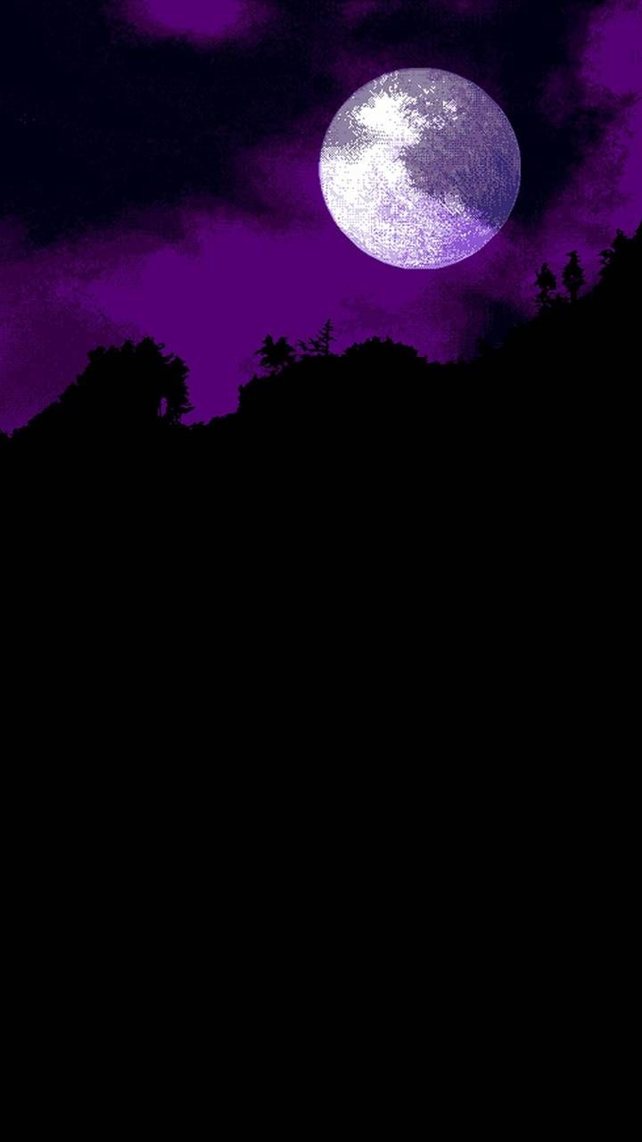 Moon Pixelart wallpaper