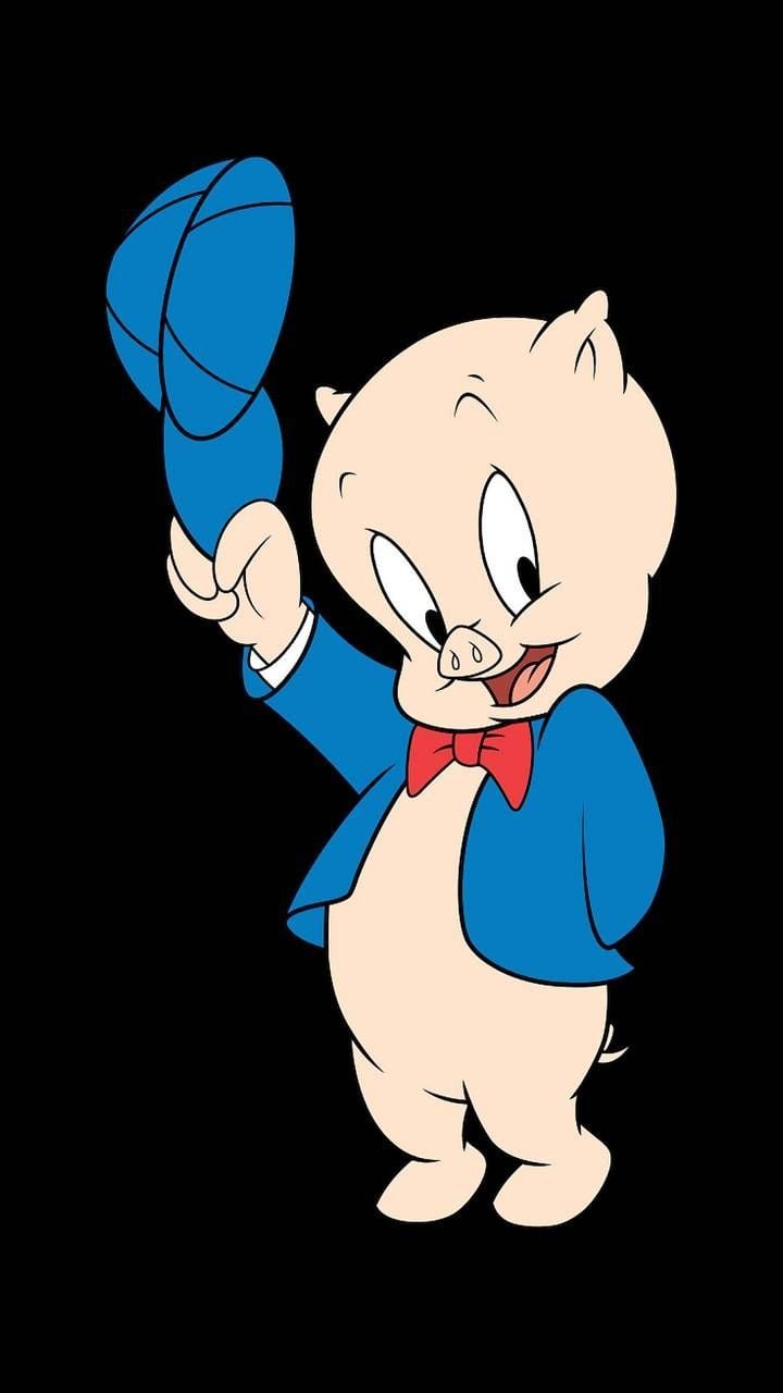 Porky Pig. Pig wallpaper, Best cartoon characters, Cartoon