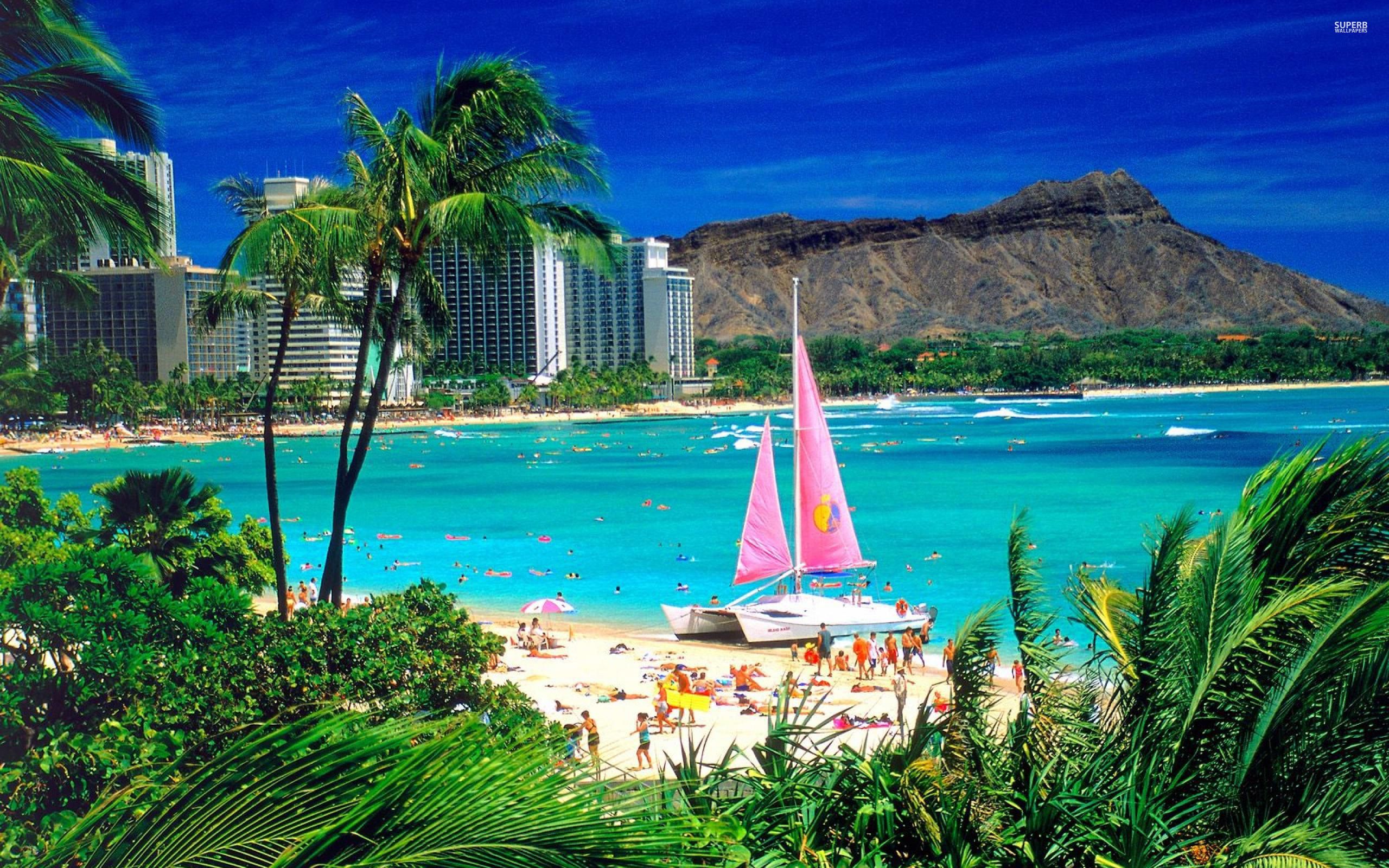 Hawaiian Beach Wallpaper
