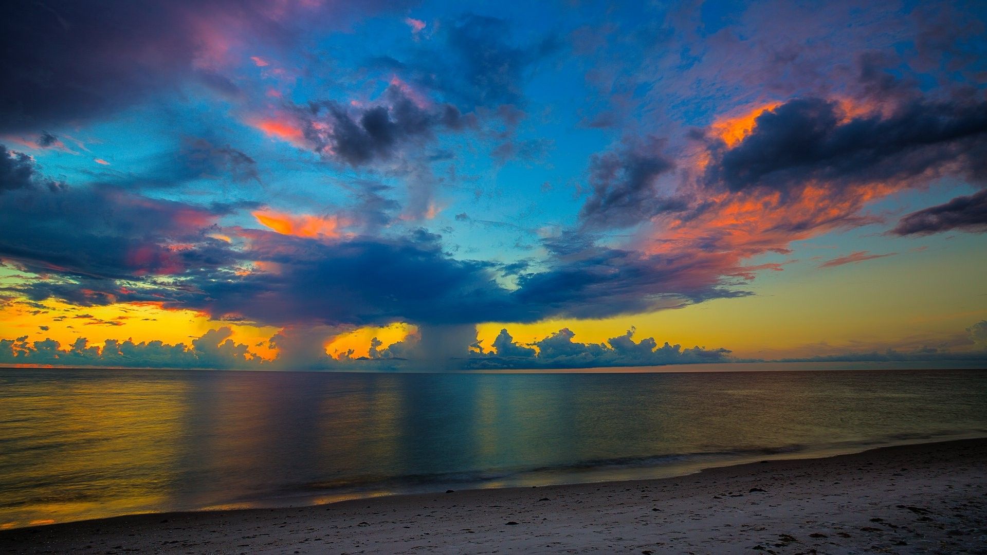 Florida Beach Sunset Wallpaper Free Florida Beach Sunset