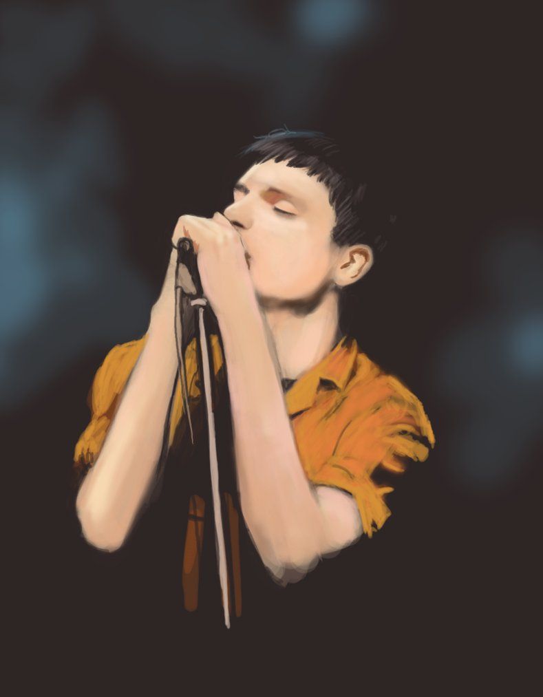 Ian Curtis paintings