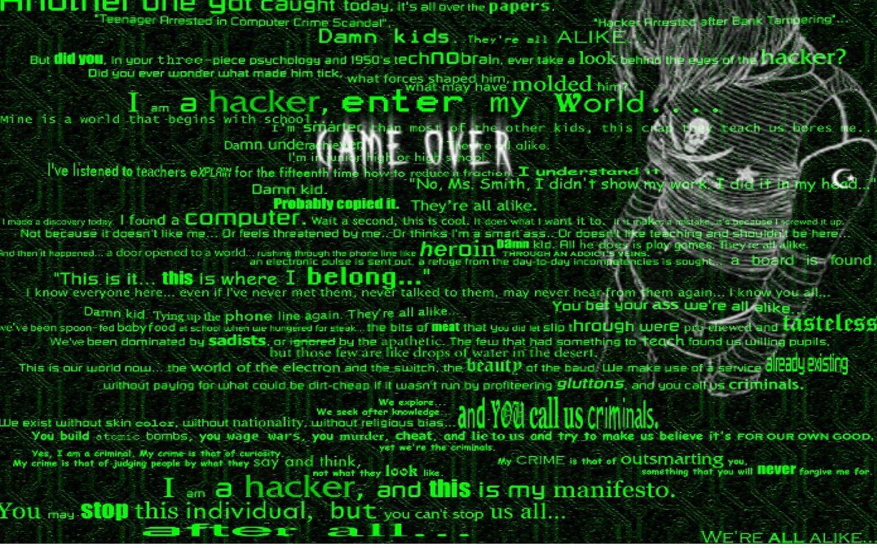 Hacker Desktop Background. Beautiful