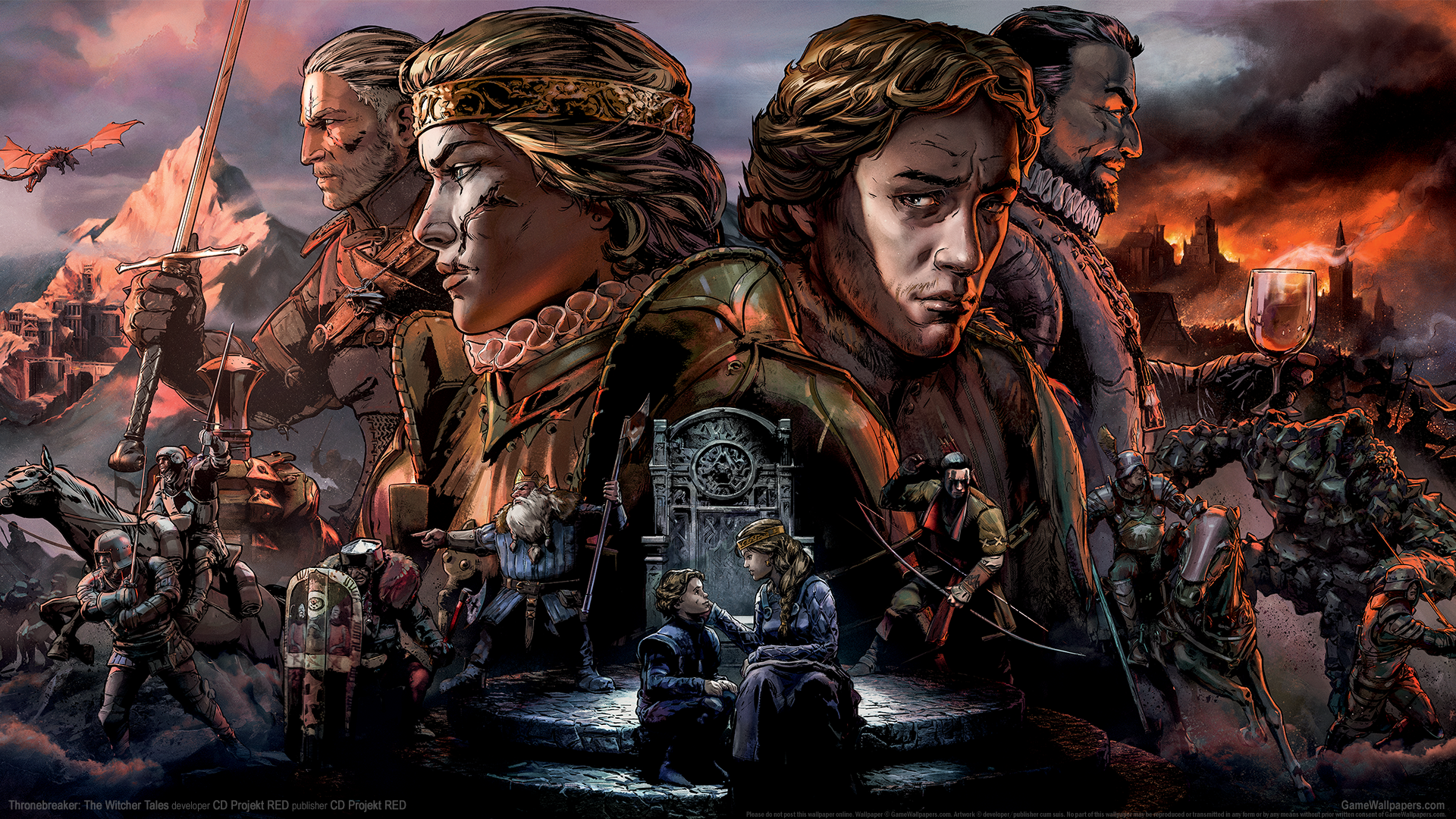 Thronebreaker: The Witcher Tales wallpaper [1920x1080]