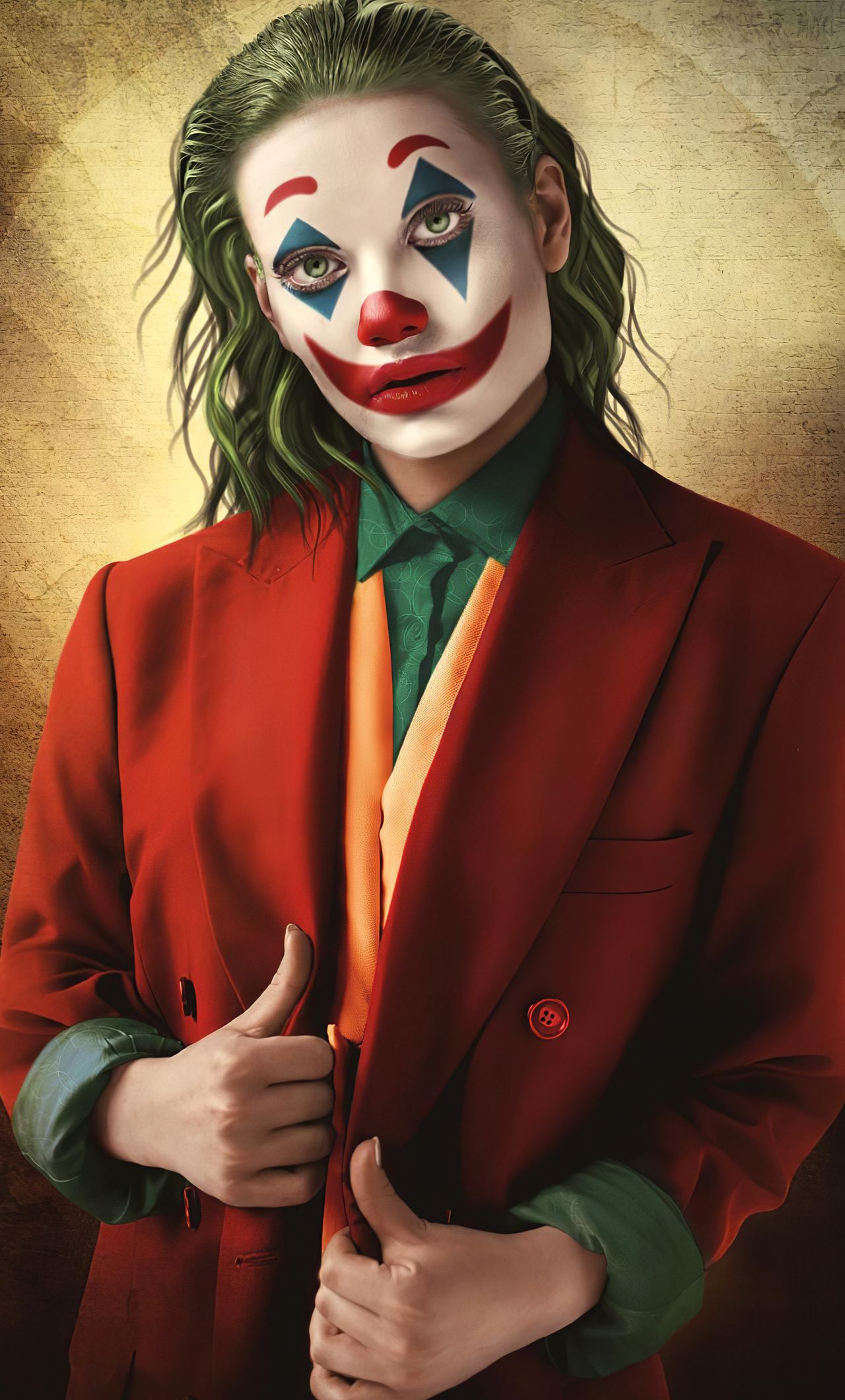Joker Girl 4k iPhone HD 4k Wallpaper, Image, Background, Photo and Picture