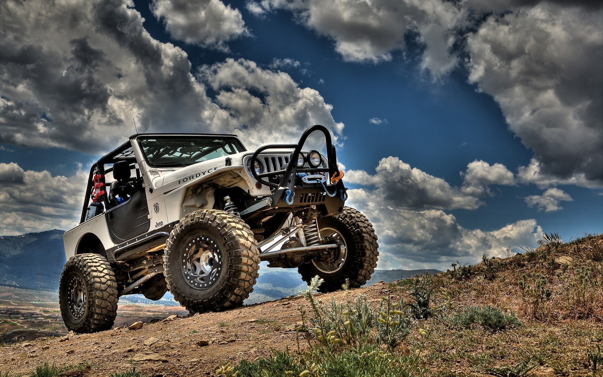 Offroading Background