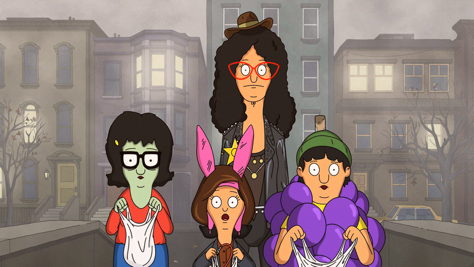 Bob's Burgers Halloween Wallpaper [1920x1080]. Bob's burgers