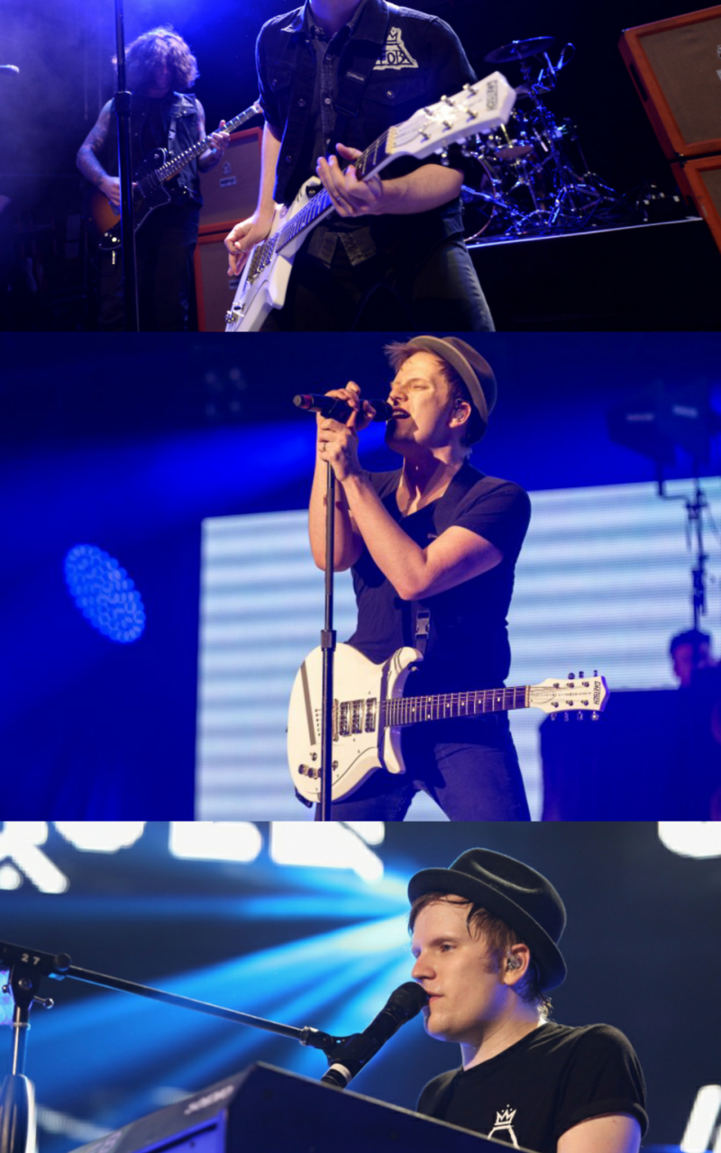 Free download band lockscreens patrick stump blue concert