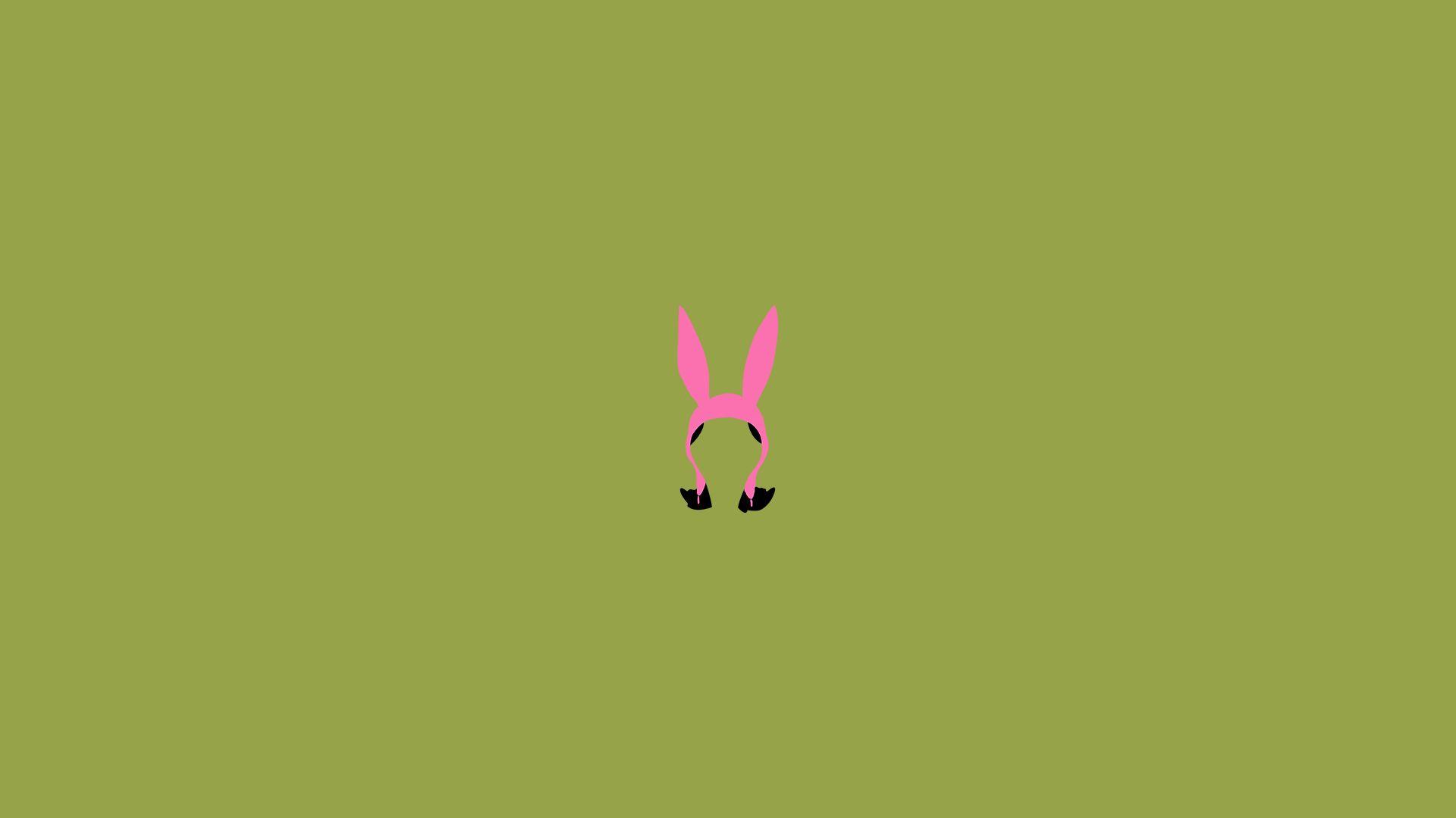 Minimalist Bob's Burgers Wallpaper's Burgers Louise iPhone