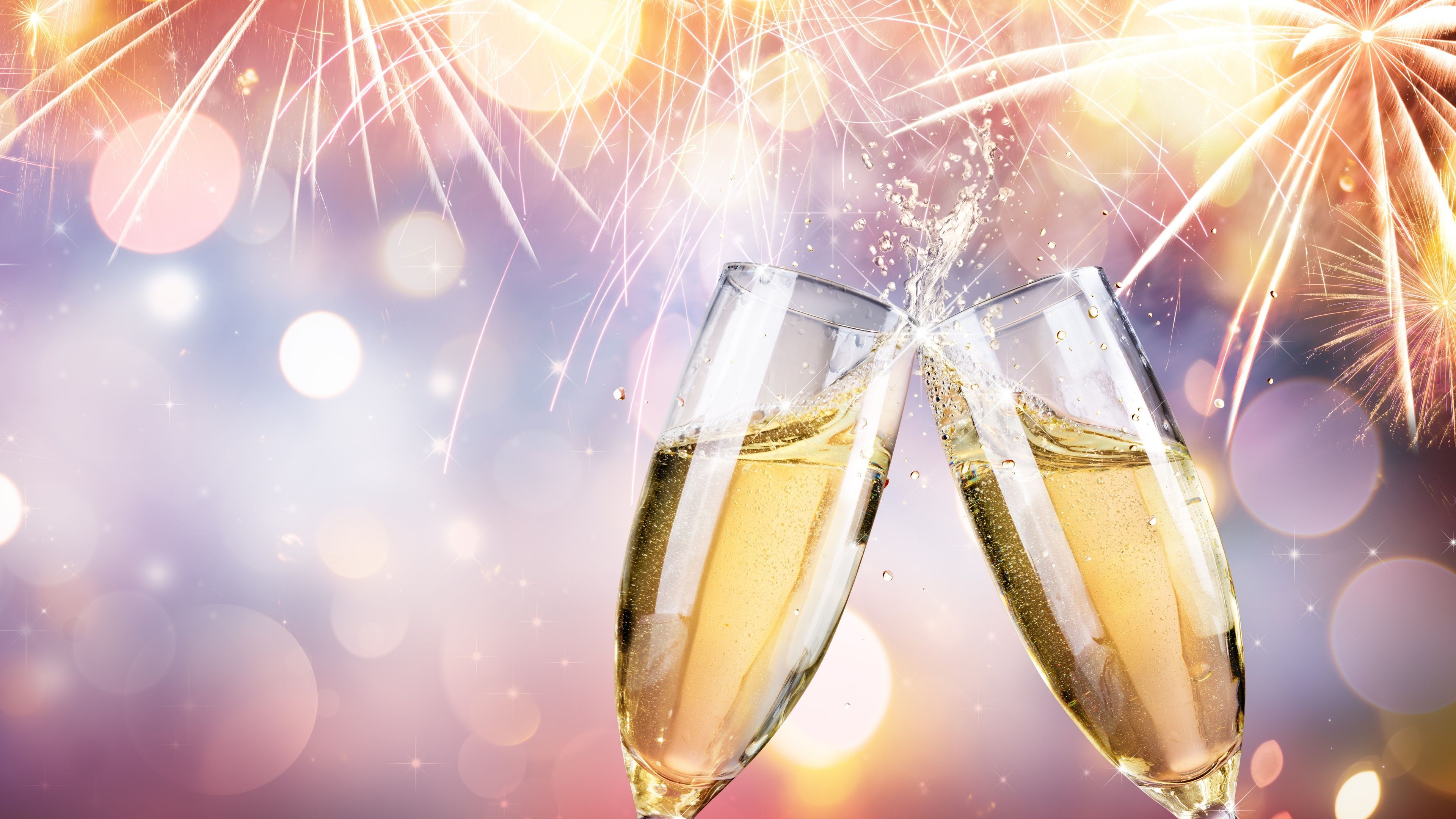 New Year Champagne Wallpapers Wallpaper Cave