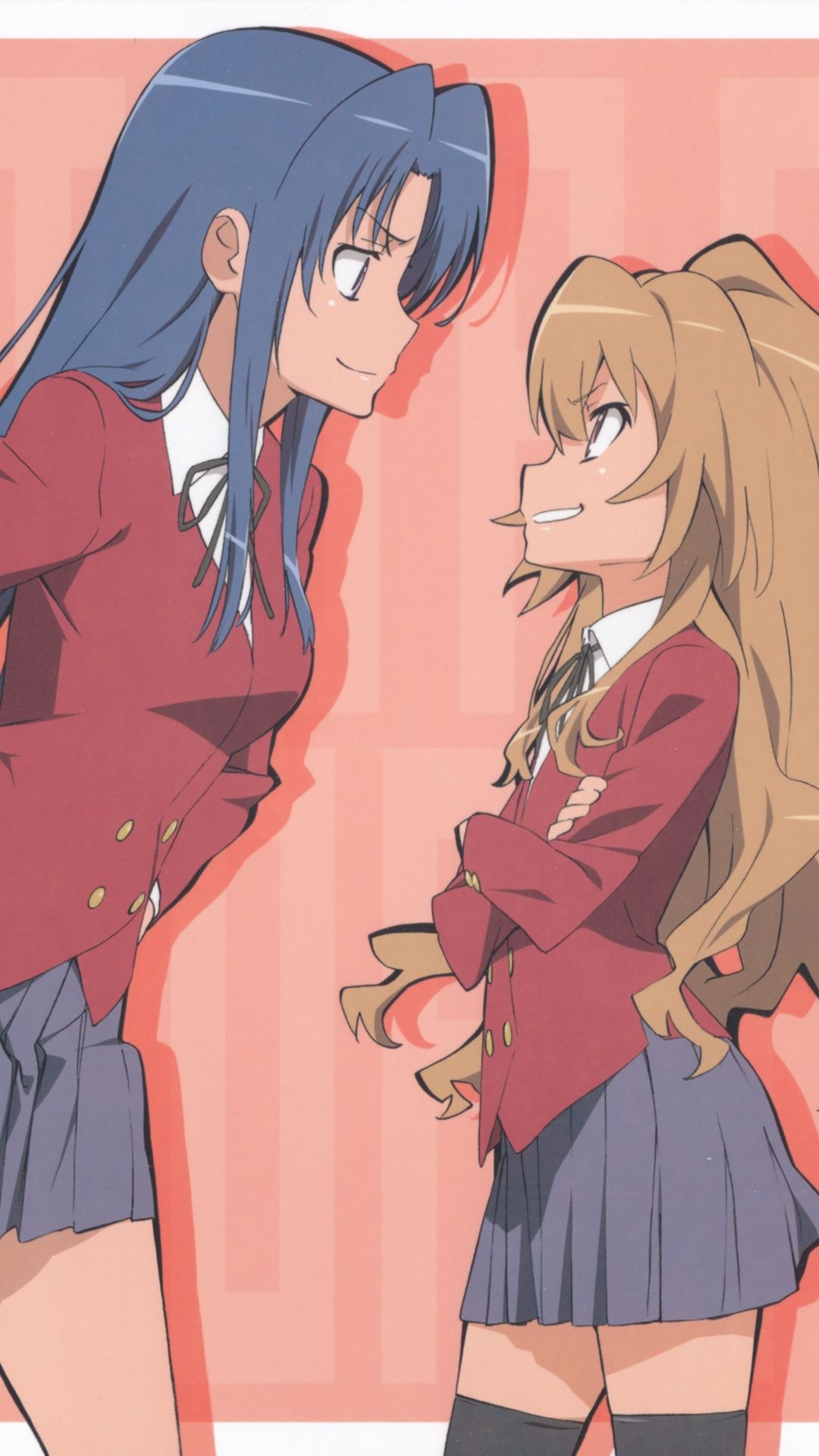 View and download this 3640x5115 Toradora! Mobile Wallpaper with