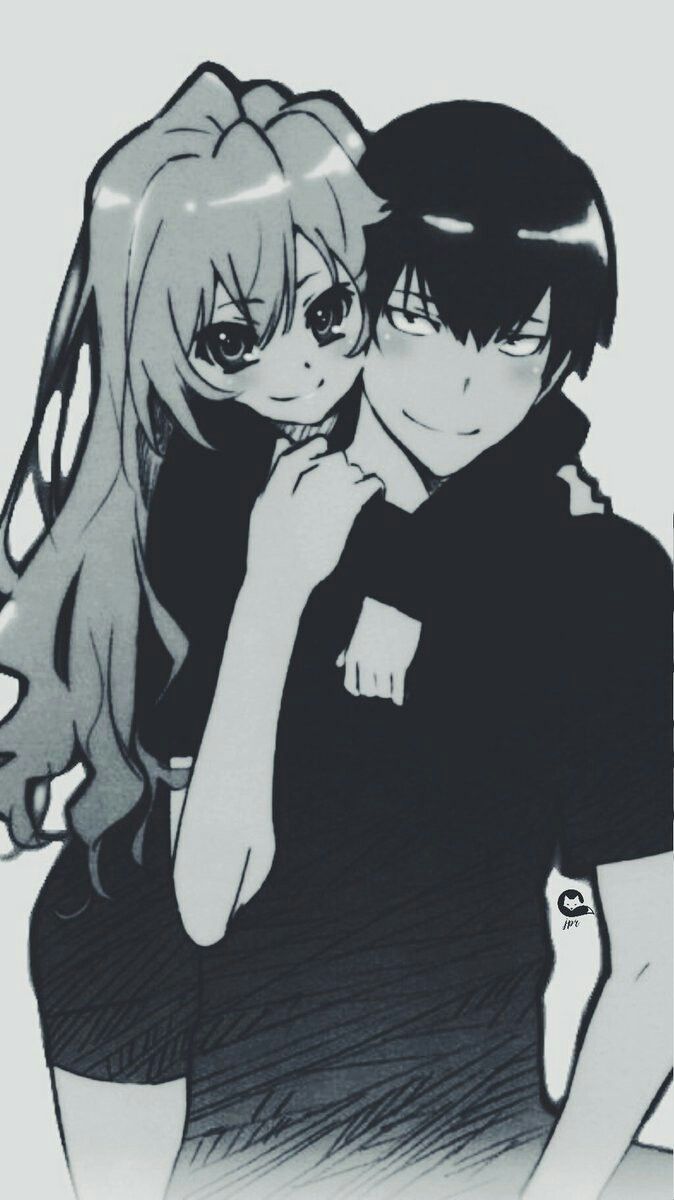 Download wallpaper anime, art, two, Toradora!, Taiga, Ryūji