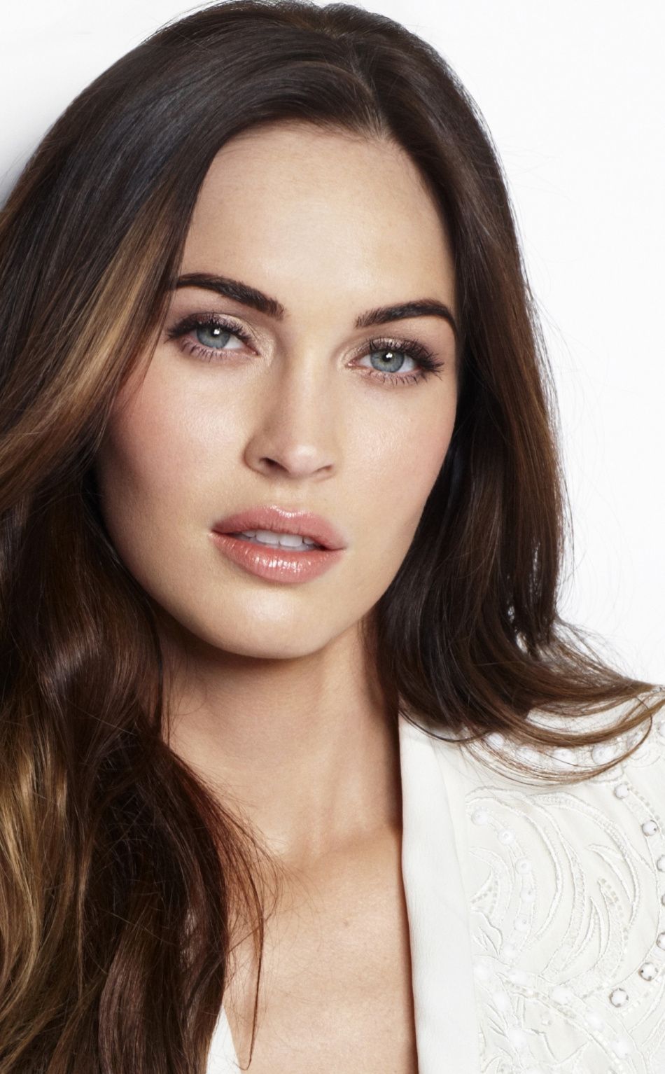 Gorgeous, brunete, actress, Megan Fox, 950x1534 wallpaper. Megan