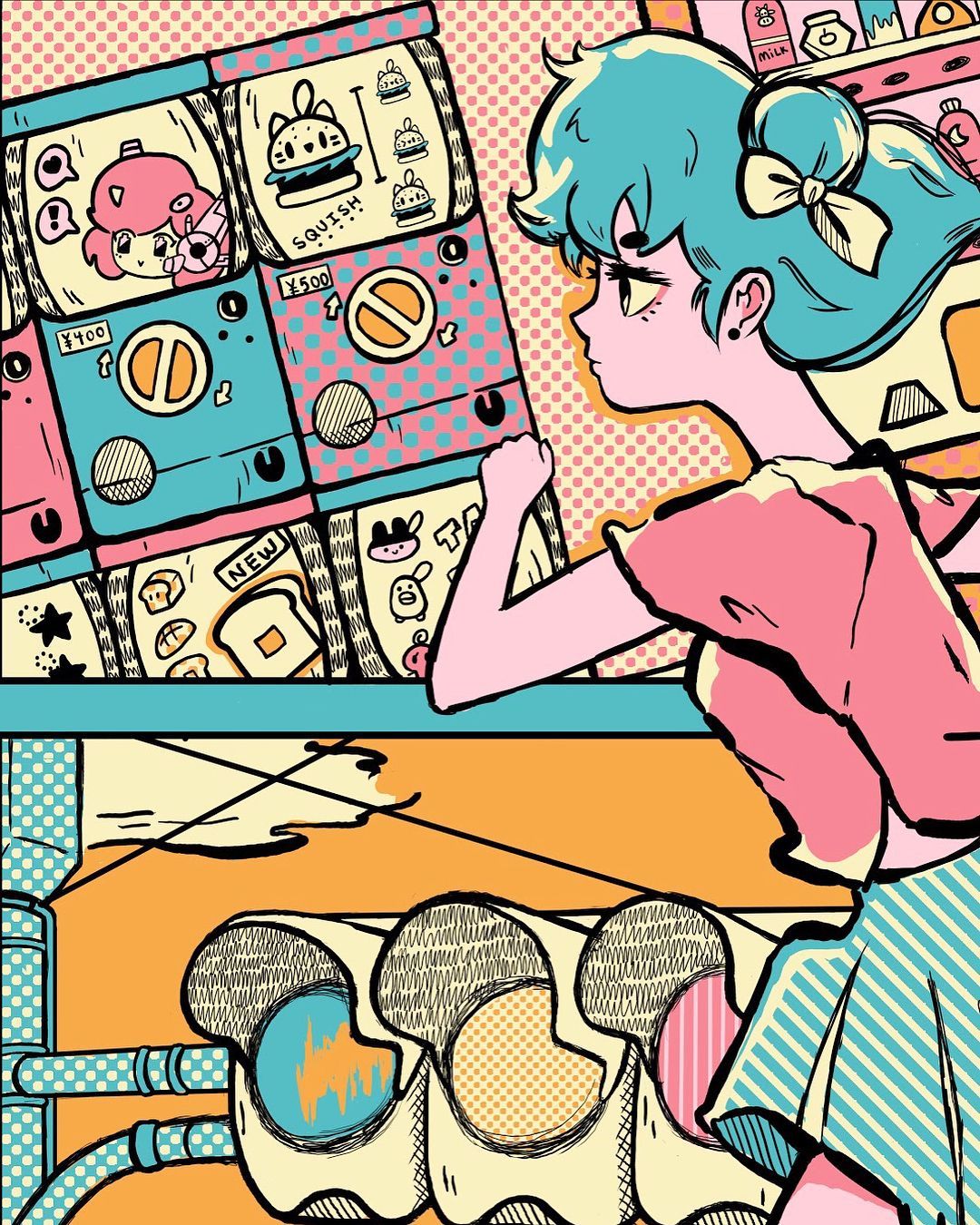 Anime Girls Retrowave Wallpapers - Wallpaper Cave
