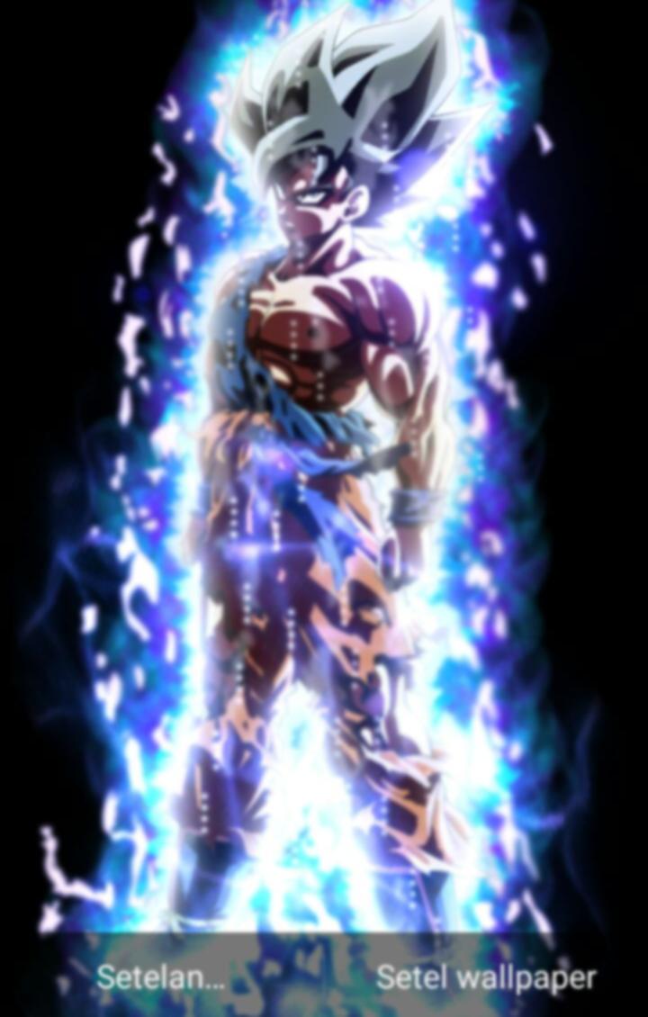 Fanart Ultra Instinct Songoku Live Wallpaper pour Android