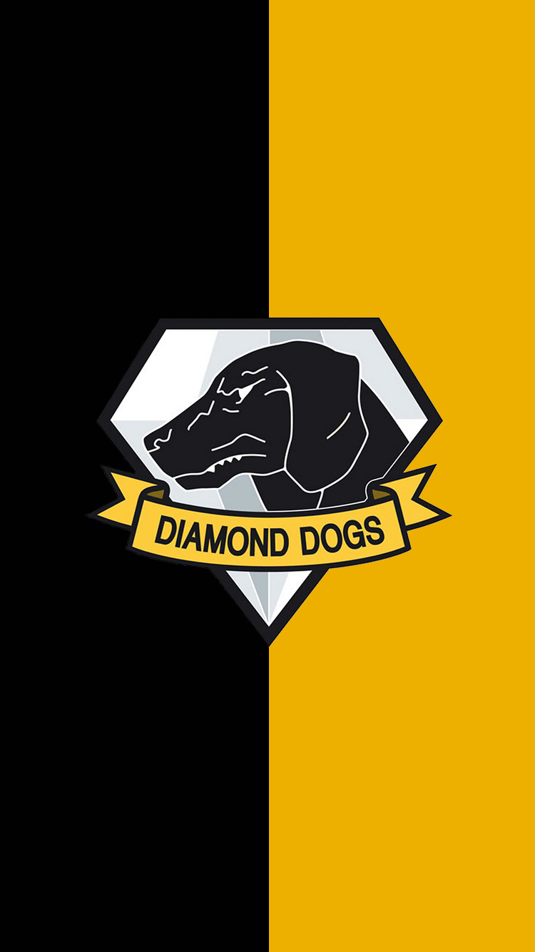 Heres a Diamond Dogs phone wallpaper too. Enjoy!, metalgearsolid. Metal gear solid, Metal gear, Metal gear solid quiet