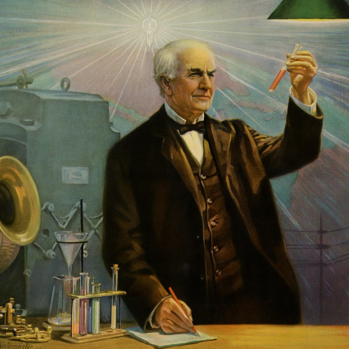 Thomas Edison, Patents & Biography