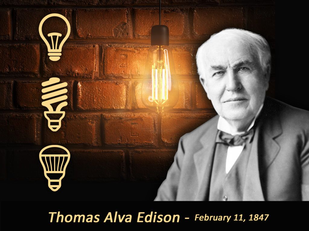 Photos Of Thomas Edison