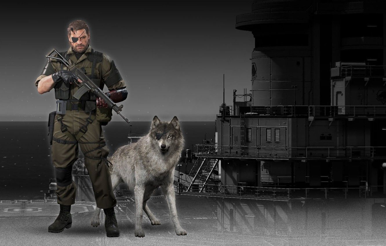 Wallpaper Snake, Konami, Big Boss, Metal Gear Solid V: The Phantom