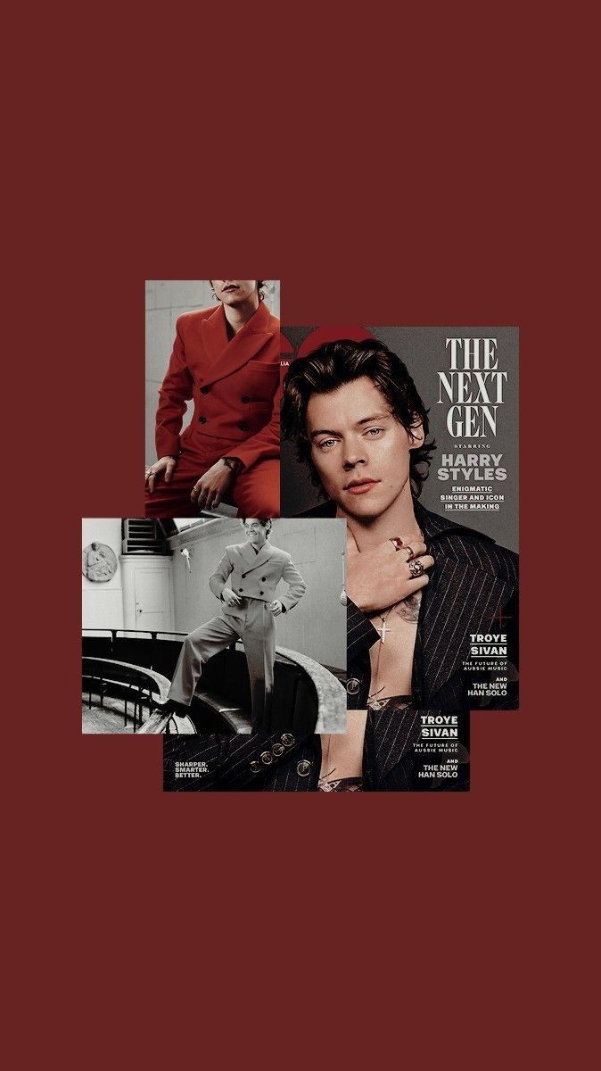 Wallpaper Harry Styles New Album Cover