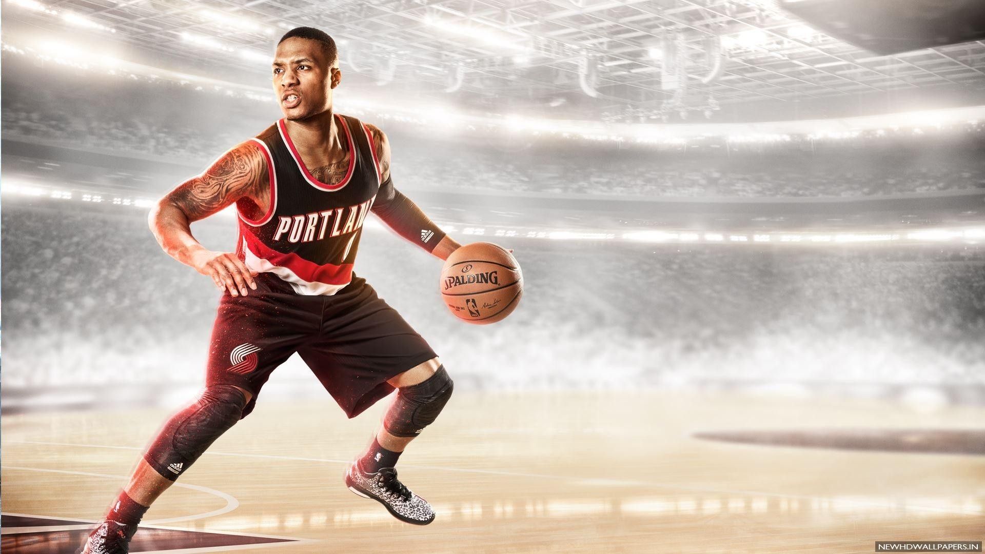 Free download Damian Lillard NBA Live HD Wallpaper New HD