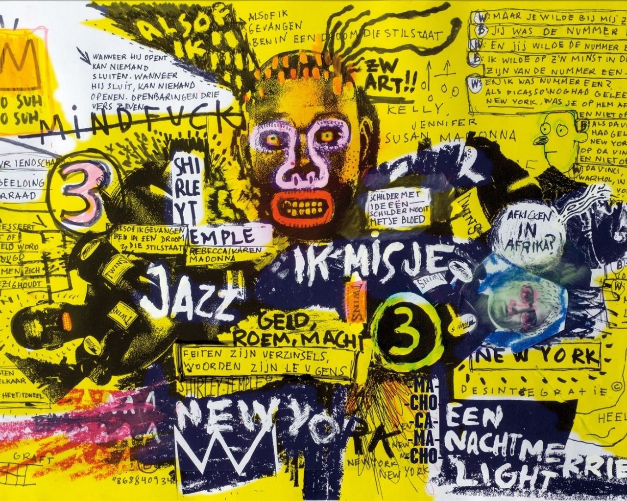 Free download Pix For Jean Michel Basquiat Wallpaper Crown
