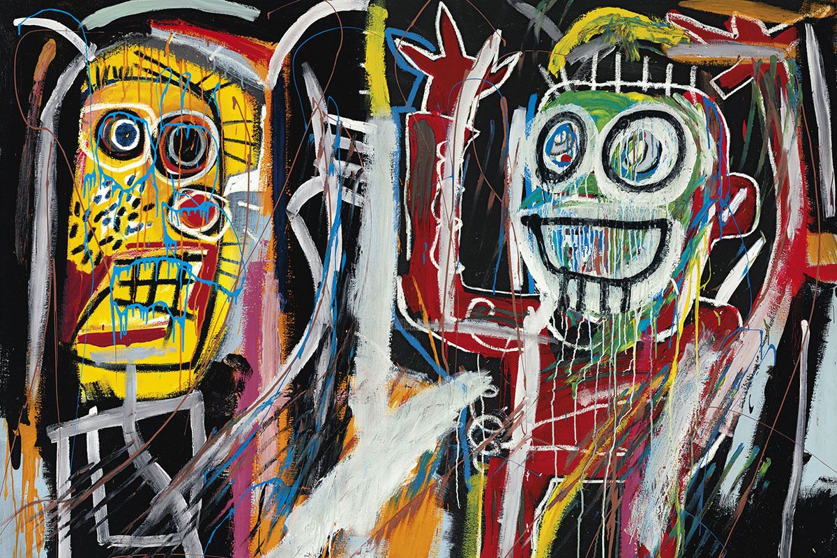 Jean Michel Basquiat 'dustheads' Jean Michel Basquiat