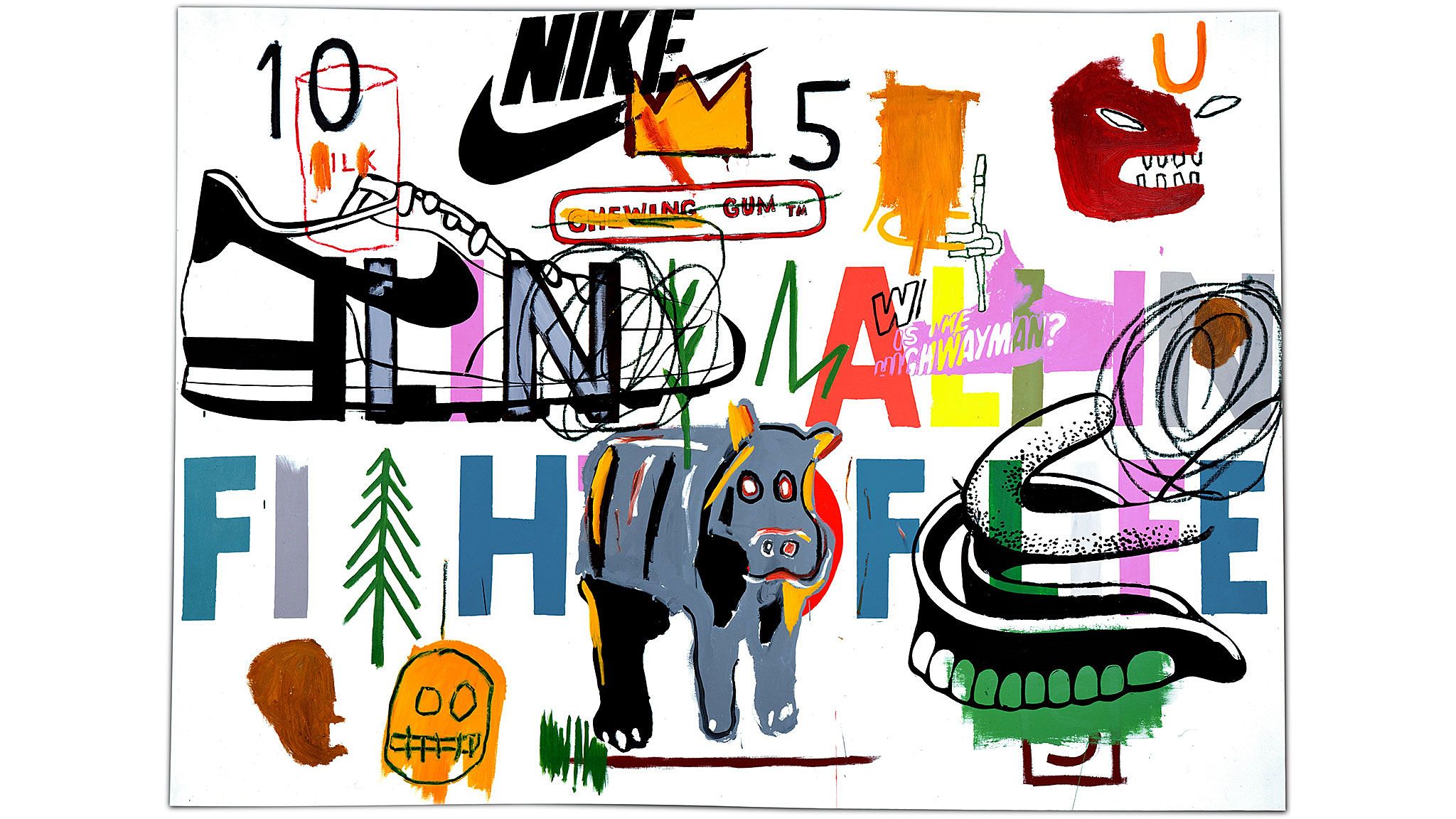 Jean Michel Basquiat Nike
