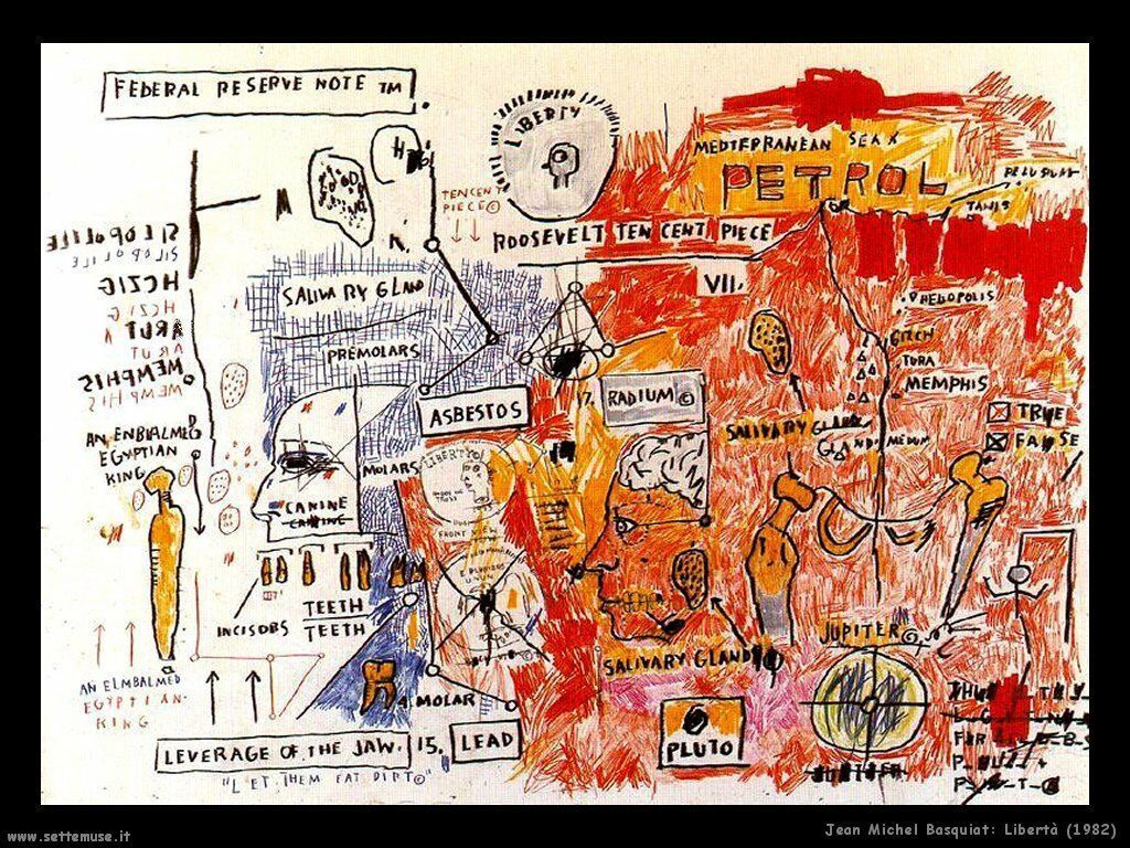 Jean Michel Basquiat Oeuvre, Download Wallpaper