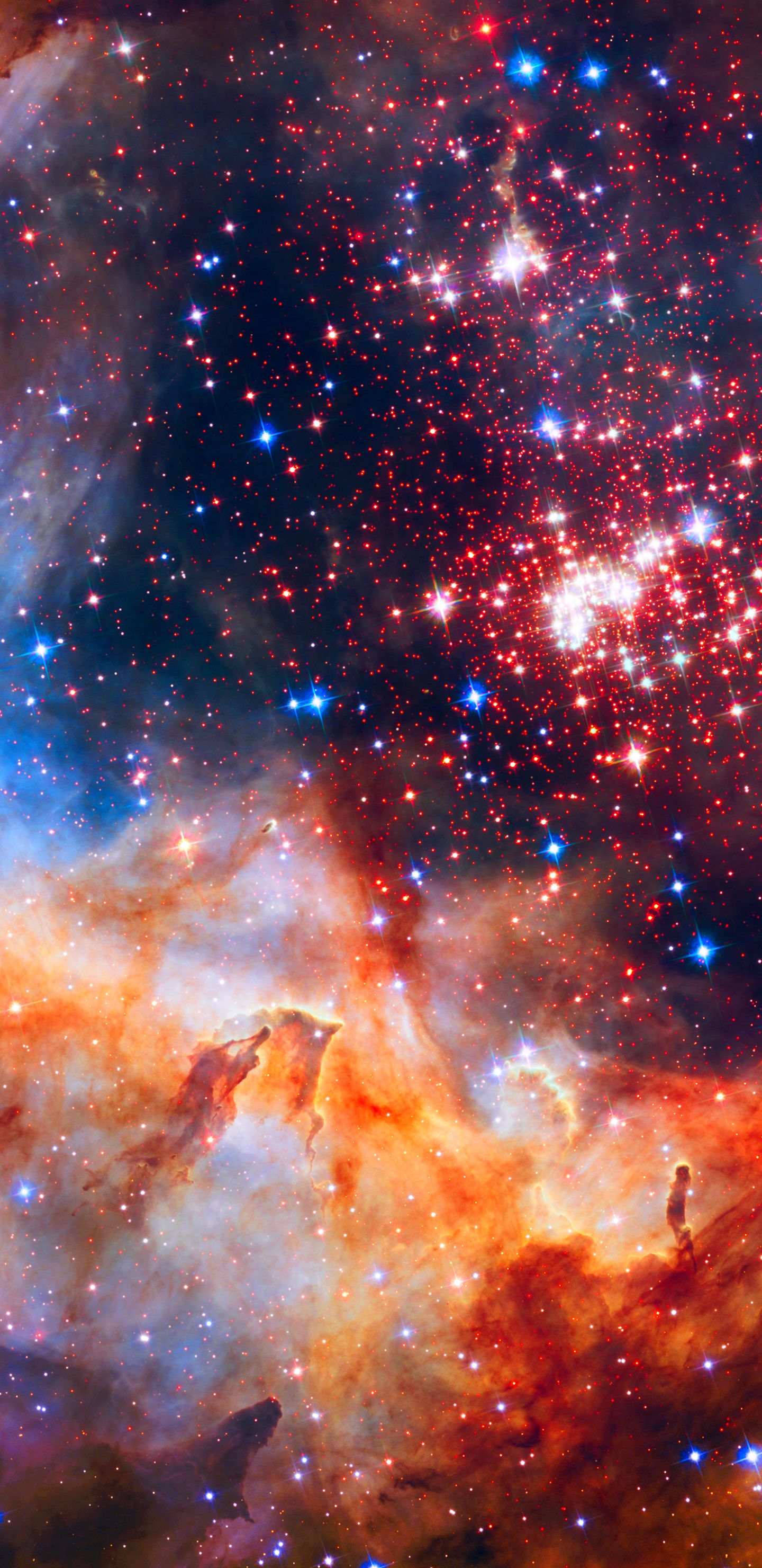 Sci Fi Nebula (1440x2960) Wallpaper
