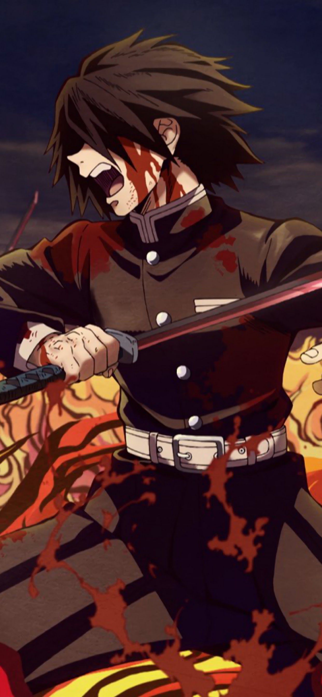 Kimetsu No Yaiba Demon Hunters 4K Wallpaper