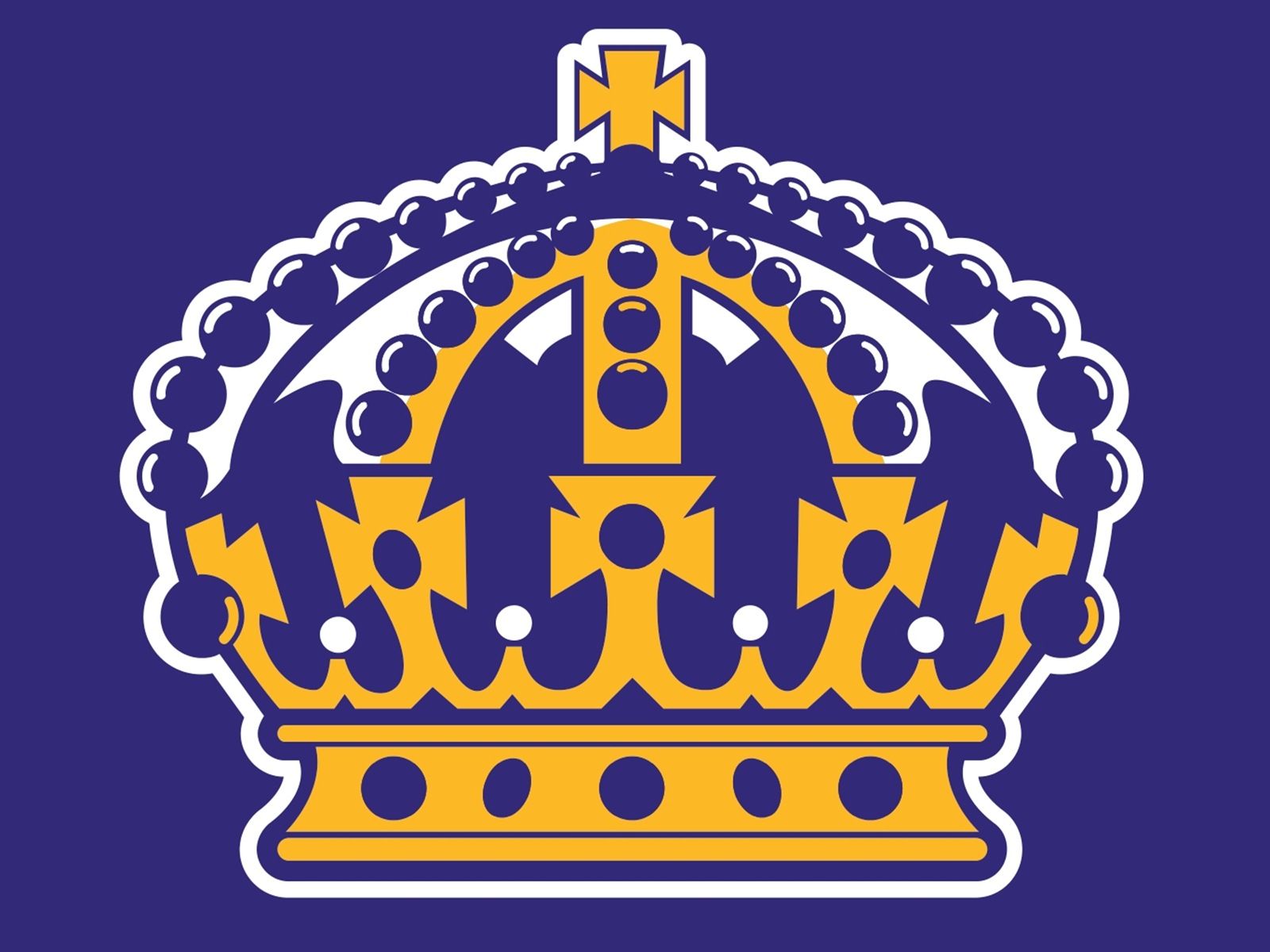 Purple La Kings Logo