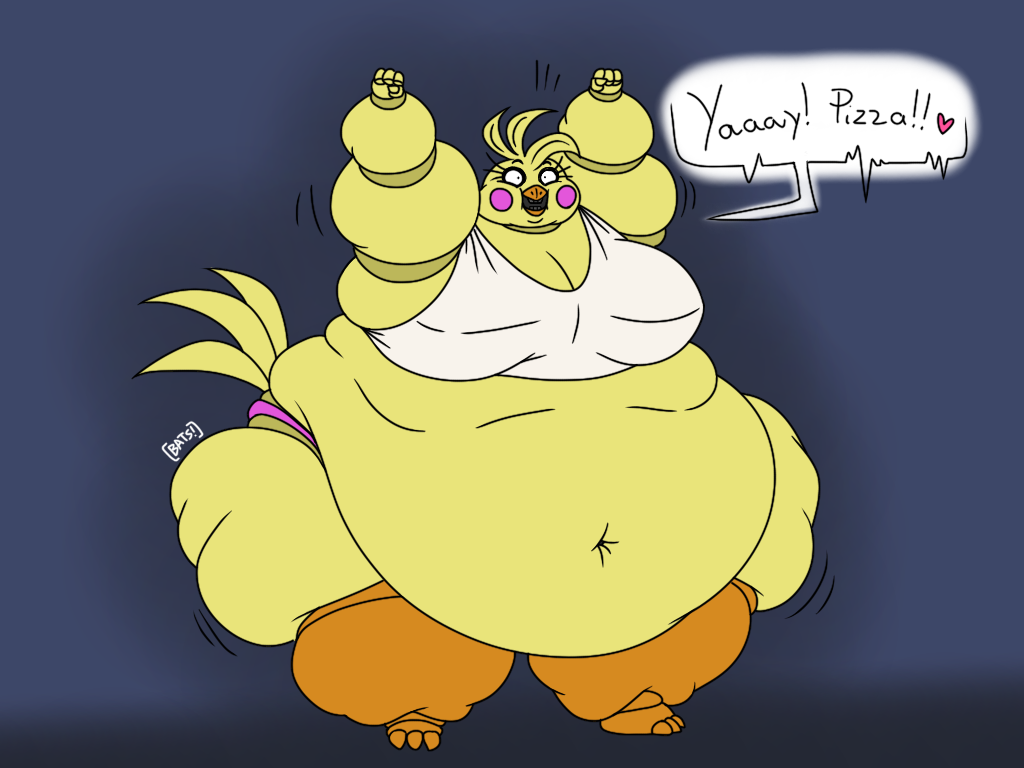 Toy Chica the chonken by batspid2.