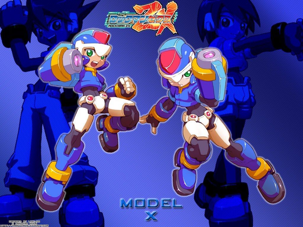 A couple of old Mega Man ZX wallpaper