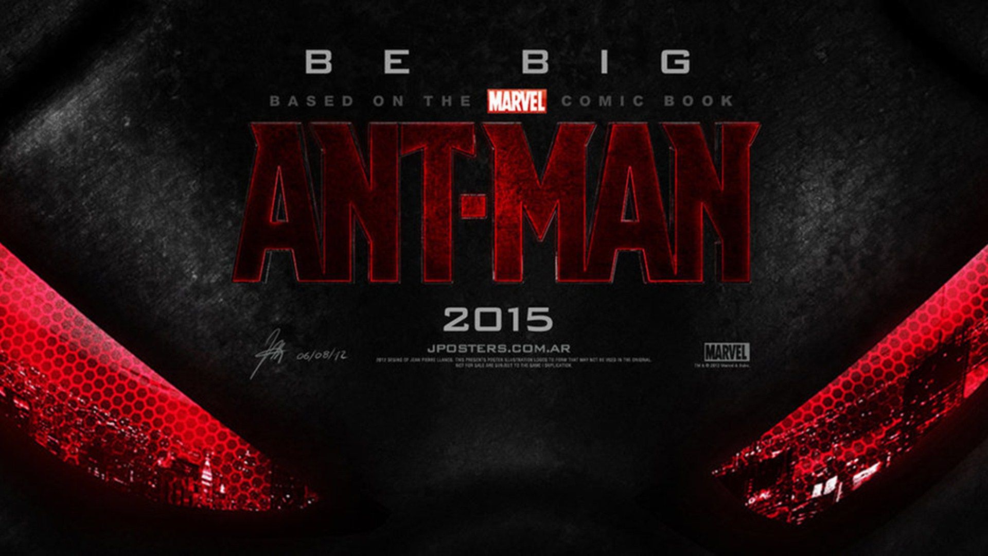 Ant Man 2015 Marvel Movie Poster Wallpaper 8