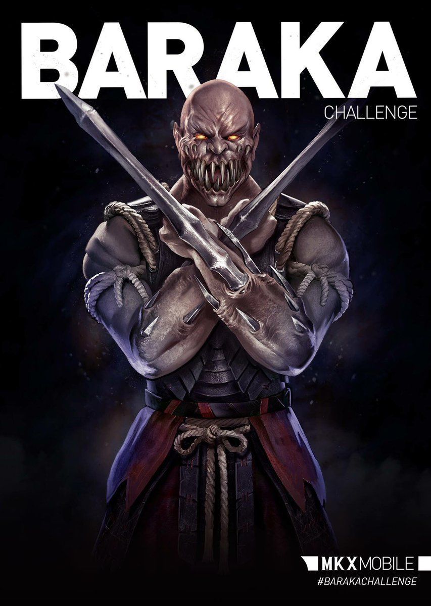 Download Fierce Baraka in Mortal Kombat Wallpaper