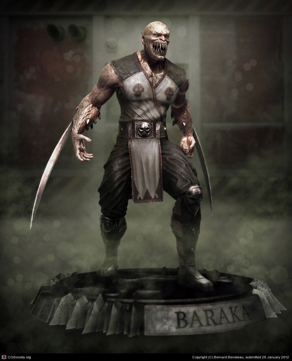 Download Fierce Baraka in Mortal Kombat Wallpaper