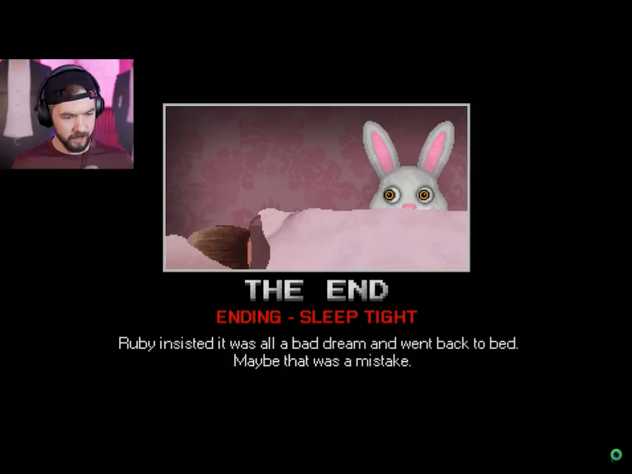 There is a second ending (mr.Hopp's playhouse)