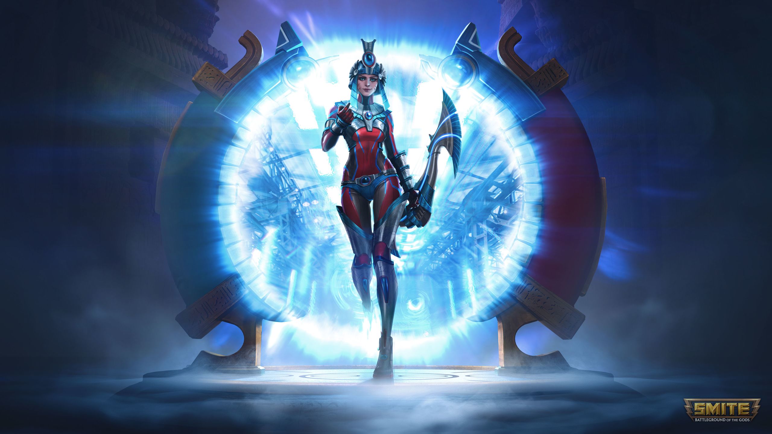 Neith In Smite 1440P Resolution Wallpaper, HD Games 4K